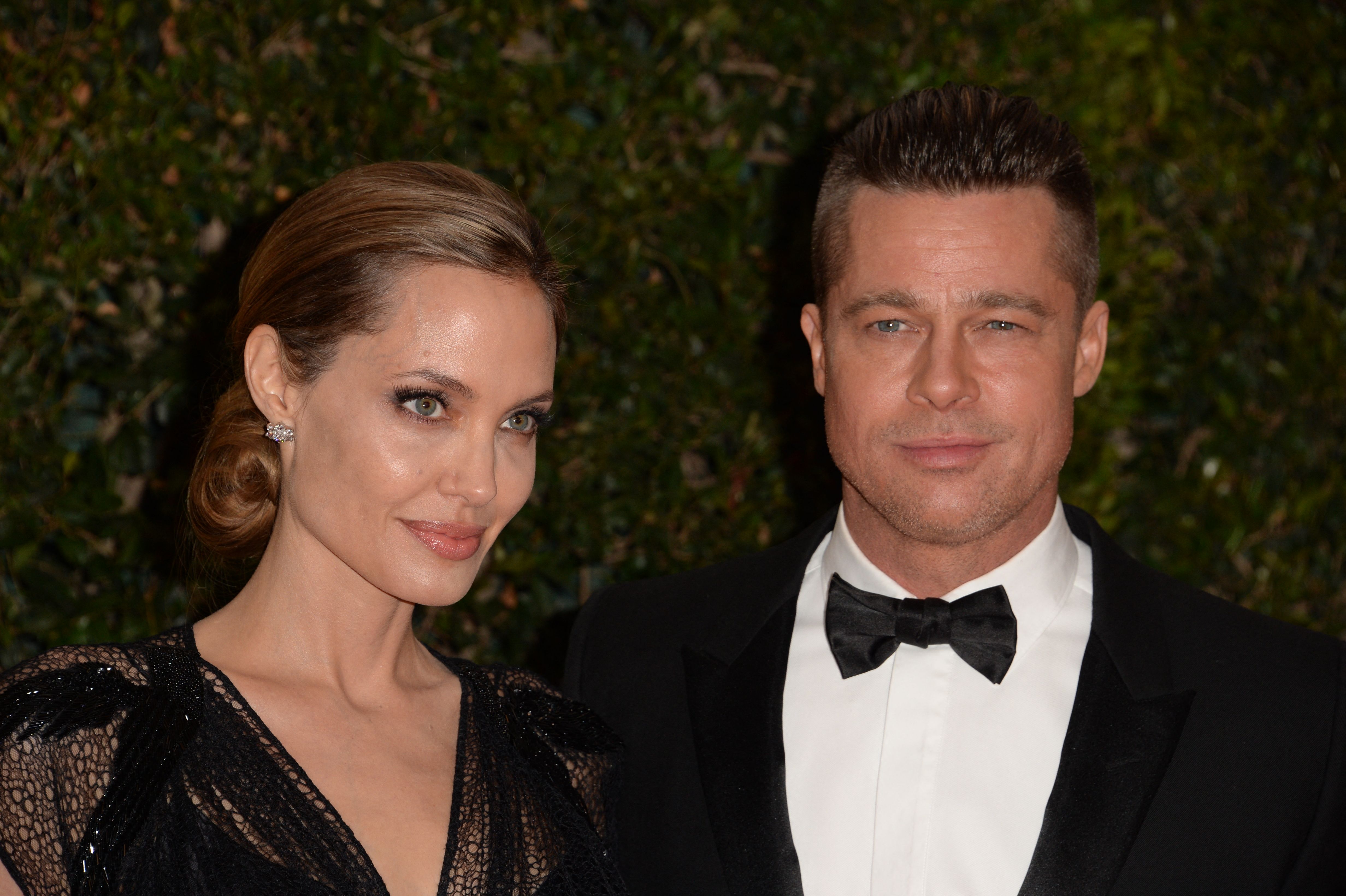 Angelina Jolie and Brad Pitt arrive for the Governors Awards on November 16, 2013, in Hollywood, California. | Source: Getty Images