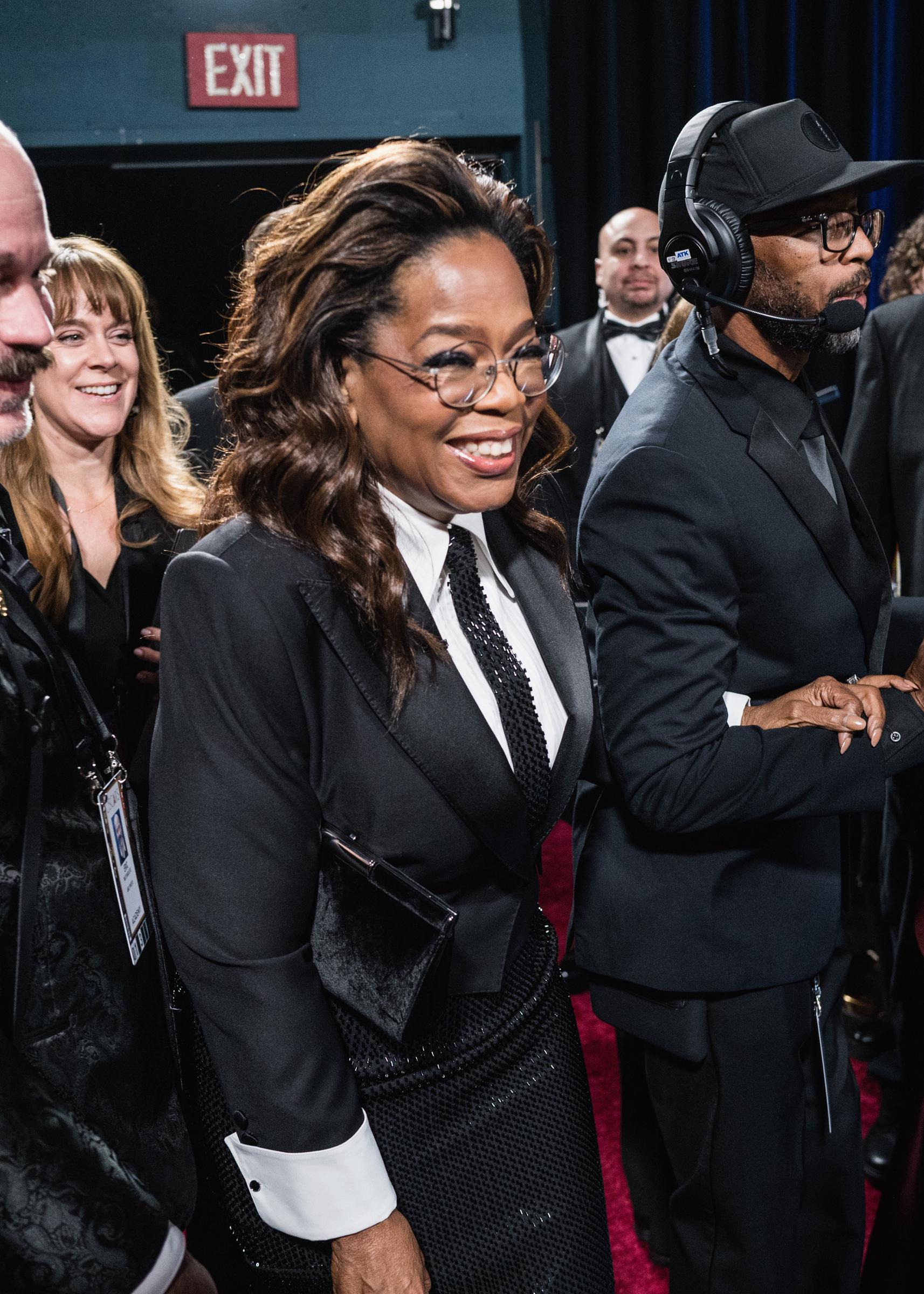 Oprah Winfrey is seen backstage during the 97th Annual Oscars on March 2, 2025 | Source: Getty Images