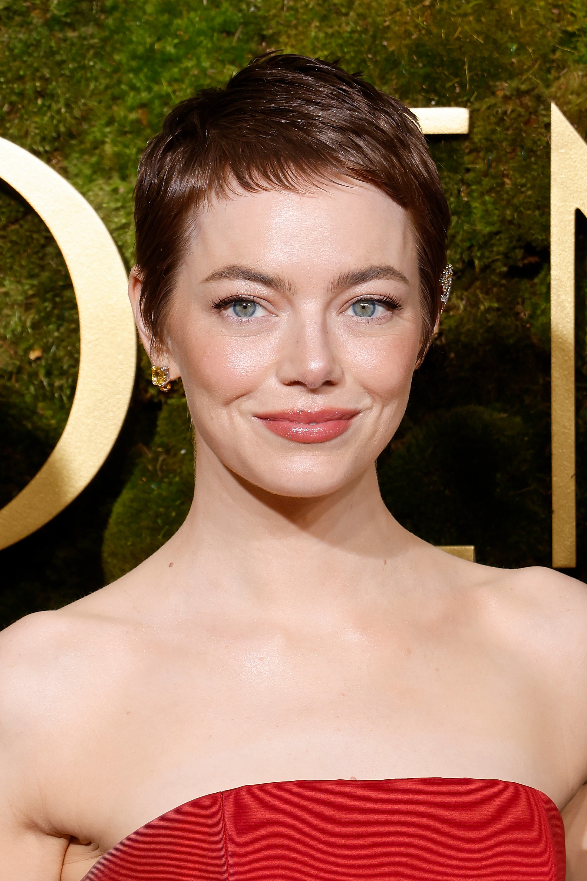 Emma Stone at the 2025 Golden Globe Awards on January 5 in Beverly Hills, California. | Source: Getty Images