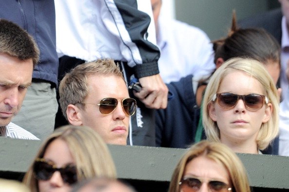 Sebastian Vettel und seine Frau Hanna Sprater, The Championships - Wimbledon 2011 | Quelle: Getty Images