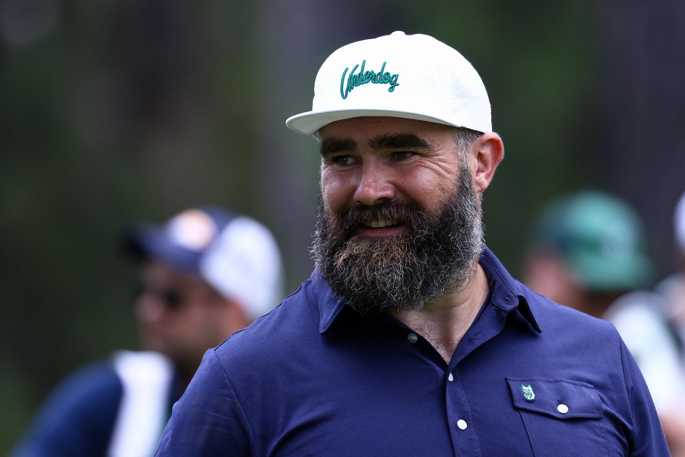 Jason Kelce at the 2024 American Century Championship at Edgewood Tahoe Golf Course on July 13, 2024, in Stateline, Nevada. | Source: Getty Images