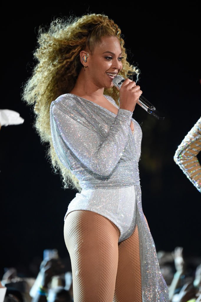 Beyonce performing at the 2018 Coachella Valley Music and Arts Festival less than a year after giving birth to her twins, Rumi and Sir. | Photo: Getty Images