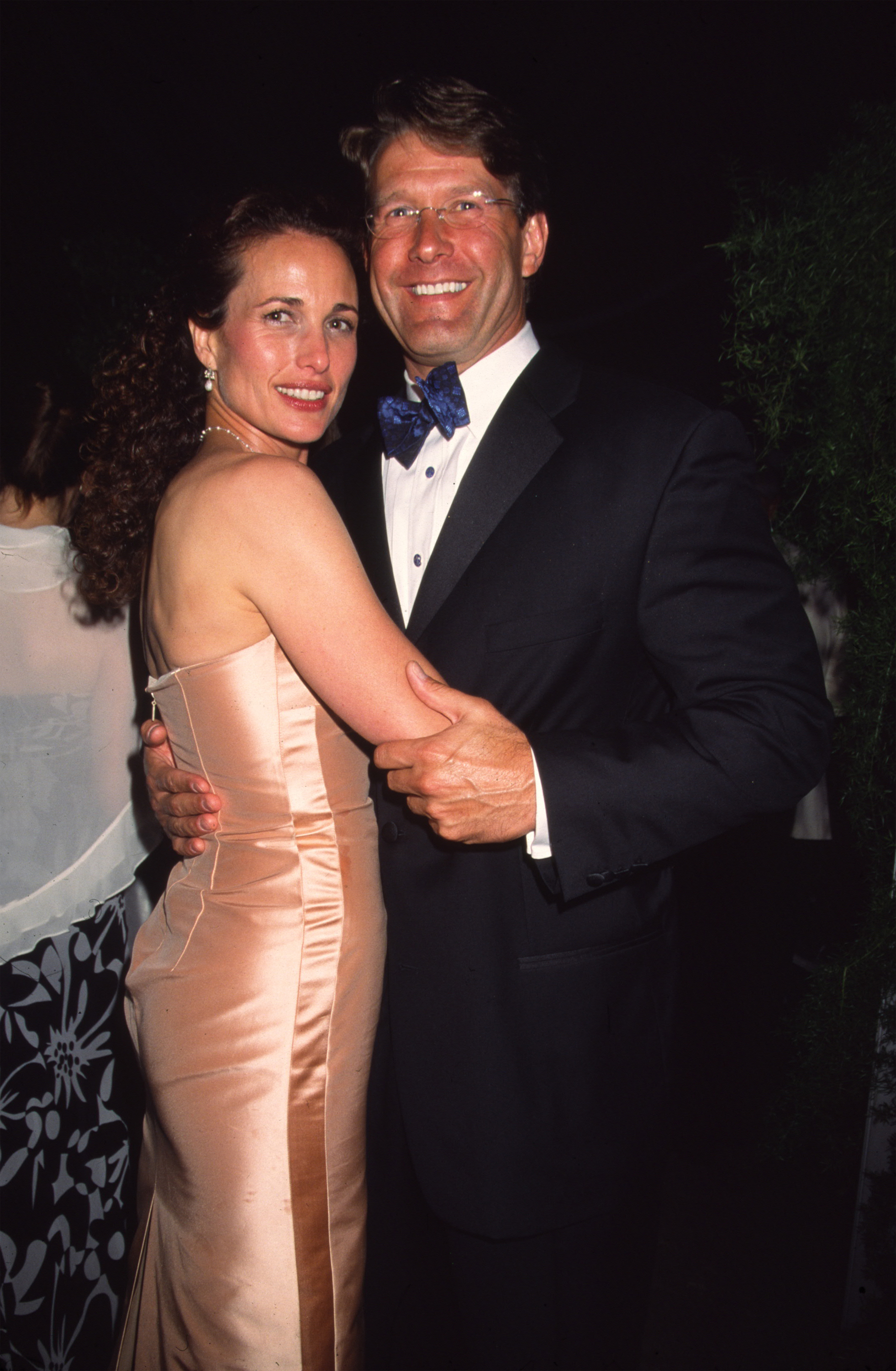 Andie MacDowell and Rhett Hartzog at the Spoleto Festival on January 1, 2001, in Charleston, South Carolina. | Source: Getty Images