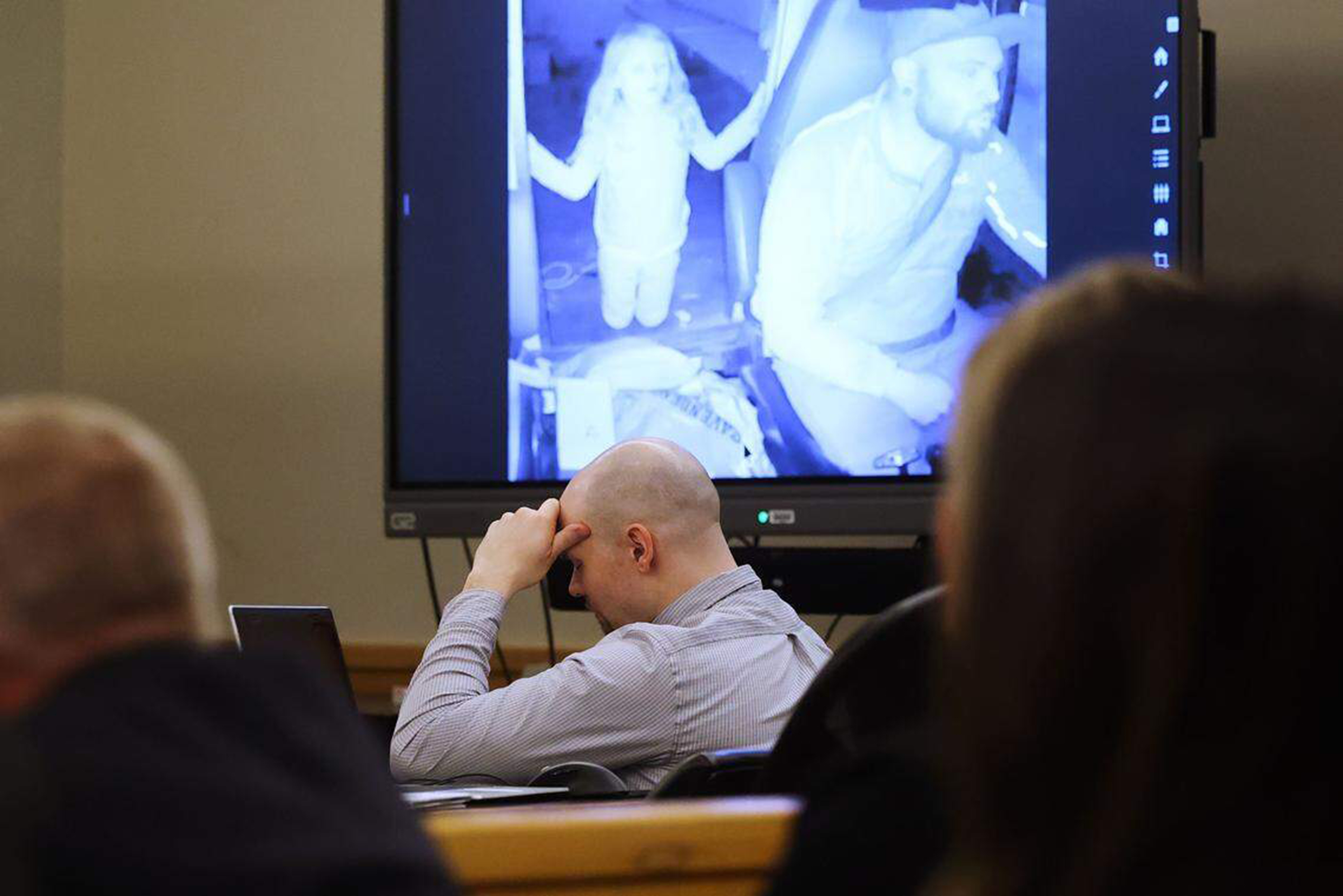 Defendant Tanner Horner reacts during testimony on April 7, 2026 | Source: Getty Images