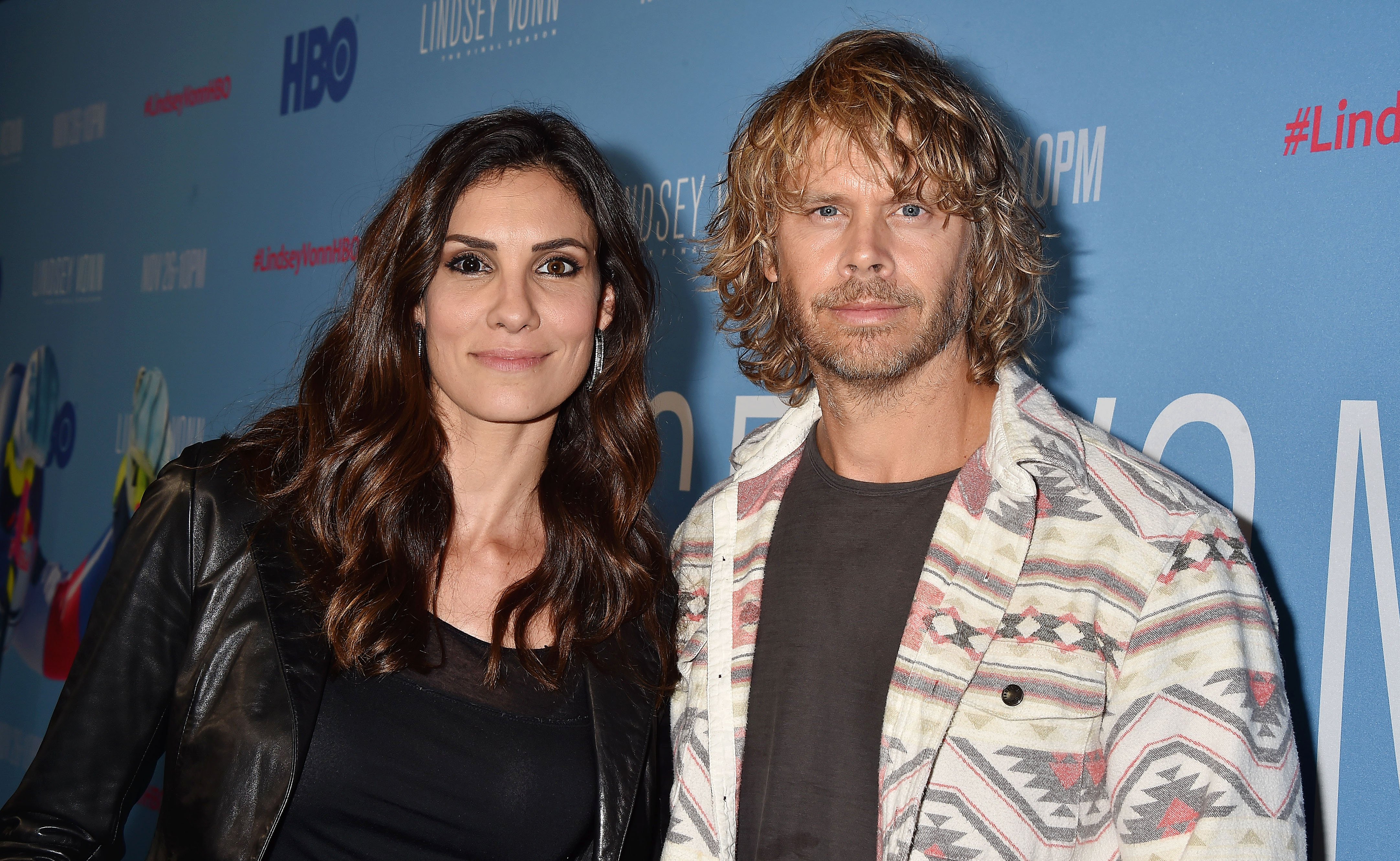 Daniela Ruah (L) and Eric Christian Olsen attend the premiere of HBO's "Lindsey Vonn: The Final Season" at Writers Guild Theater on November 07, 2019 in Beverly Hills, California. | Photo: Getty Images