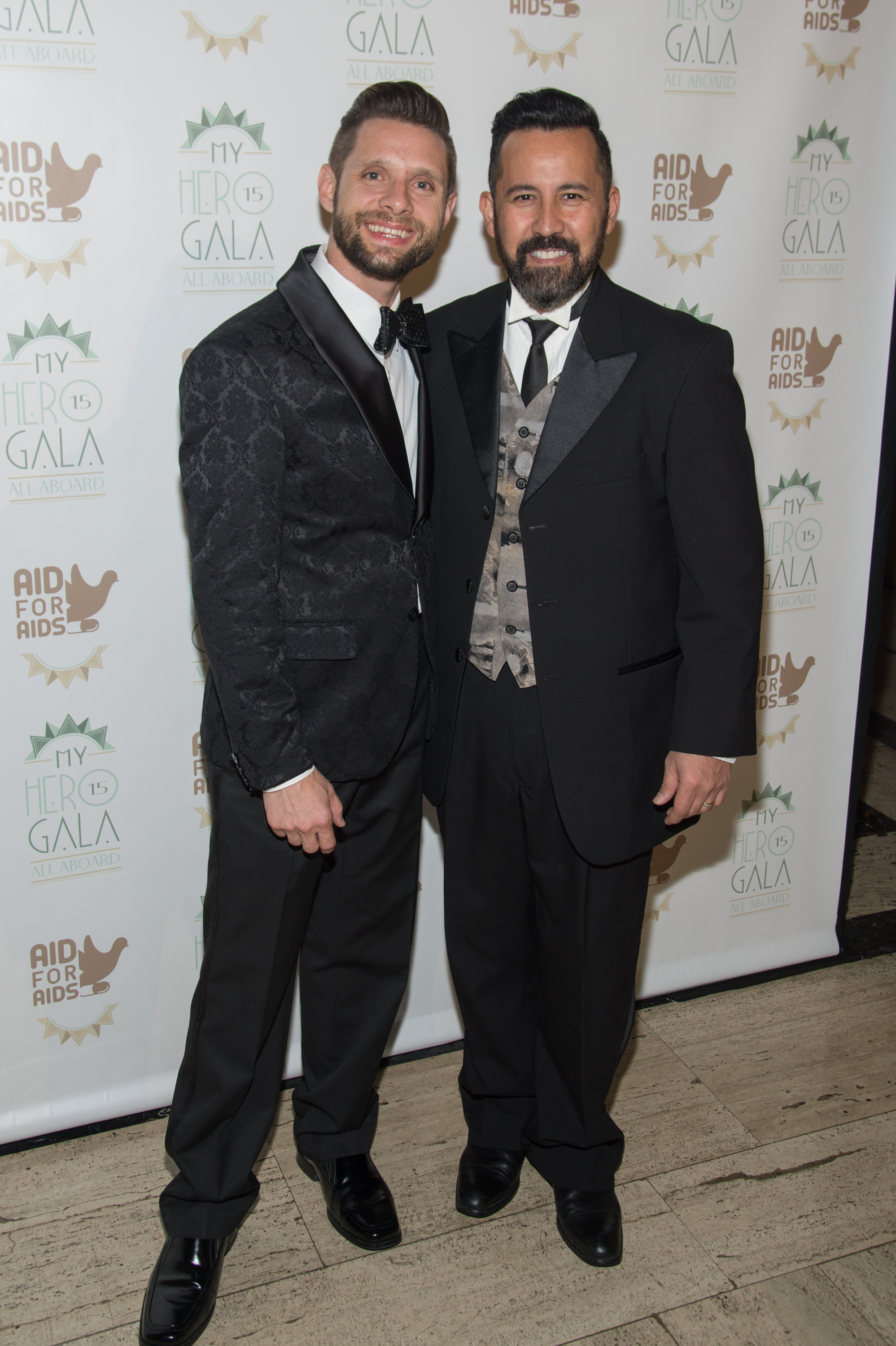 Danny Pintauro and Wil Tabares attend the 2015 Aid For AIDS Gala at Cipriani Downtown on November 4, 2015, in New York City. | Source: Getty Images