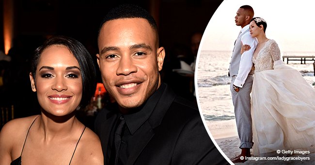 Trai Byers & Grace Gealey of 'Empire' Celebrate 4th Wedding Anniversary ...