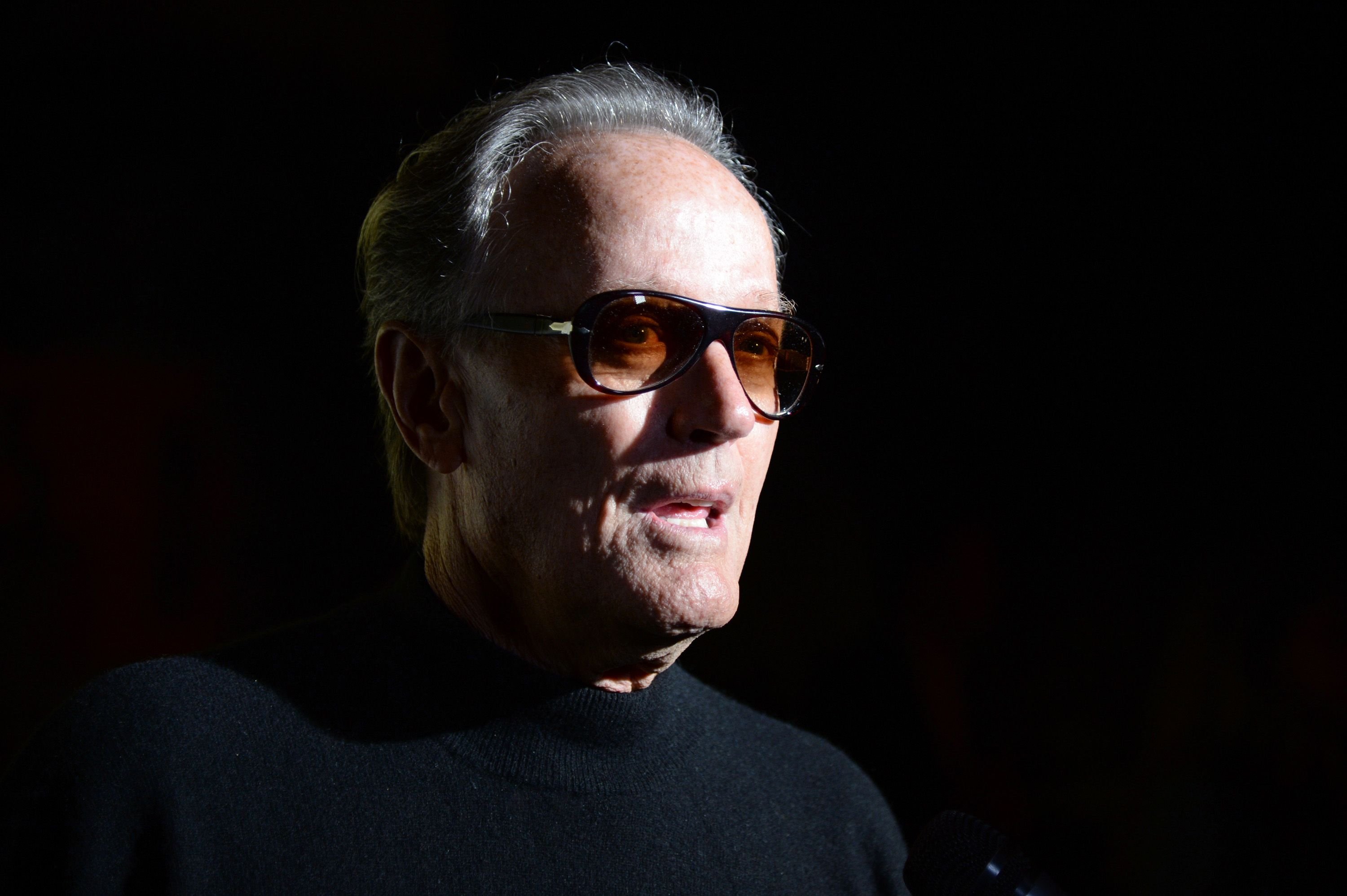 Actor/director Peter Fonda at the IMDb's 25th Anniversary Party in 2015 in West Hollywood | Photo: Getty Images