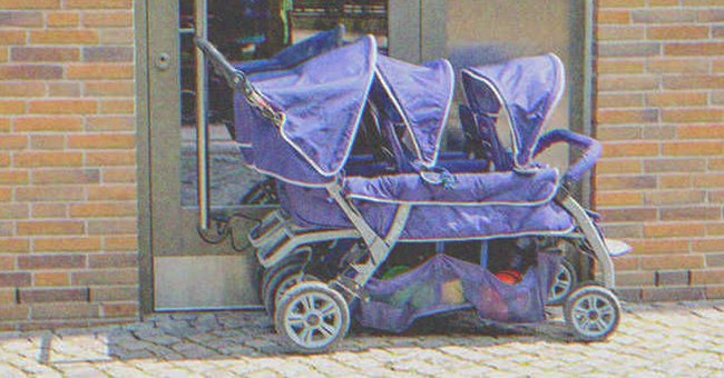 A stroller for triplets | Source: Shutterstock
