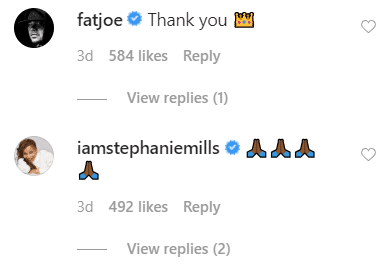 Celebrities' comments on Snoop Dogg's post. | Source: Instagram/snoopdogg
