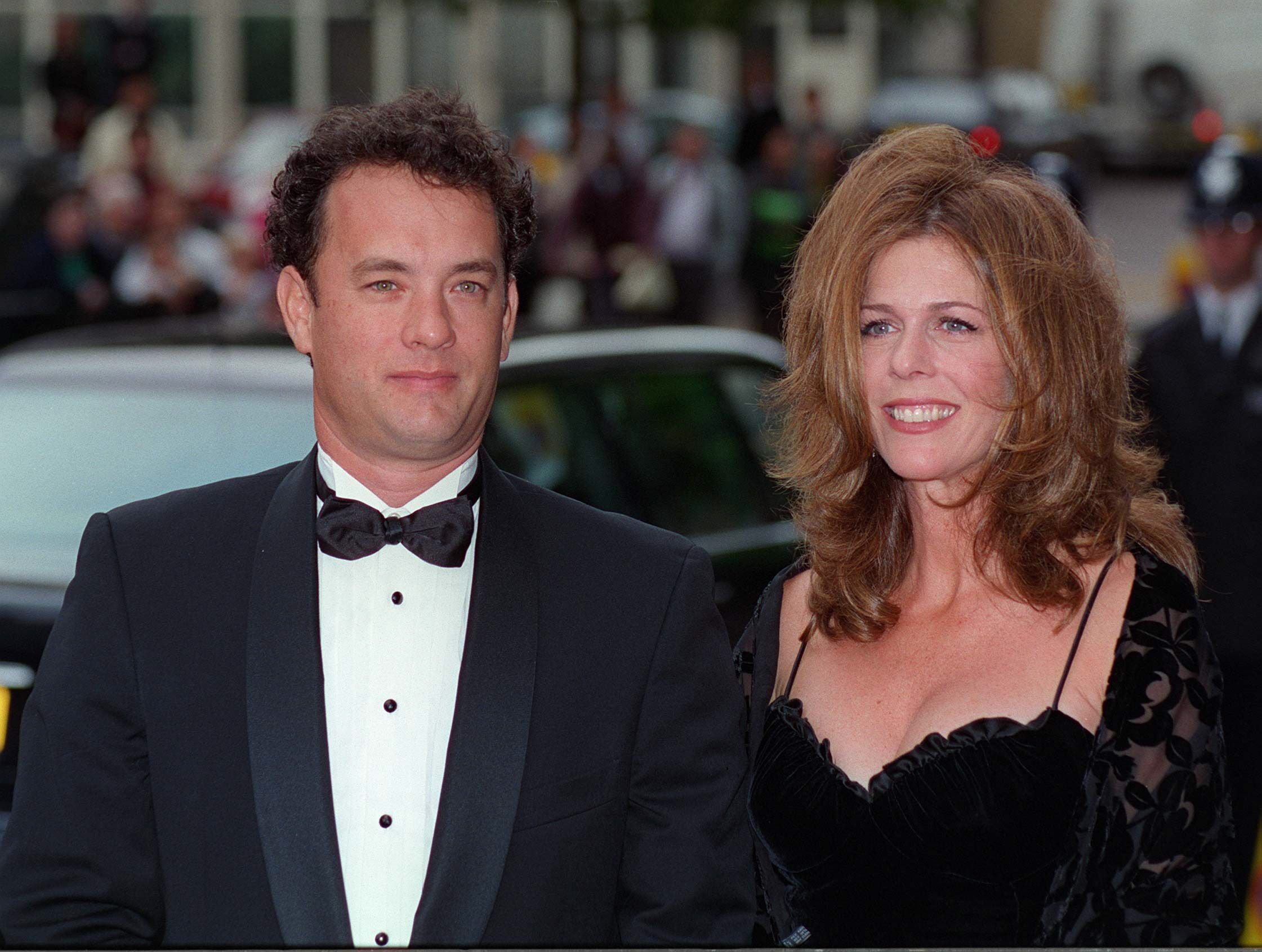 Tom Hanks And His Wife, Rita Wilson, At The Film Preview Of  "Apollo 13." | Source: Getty Images