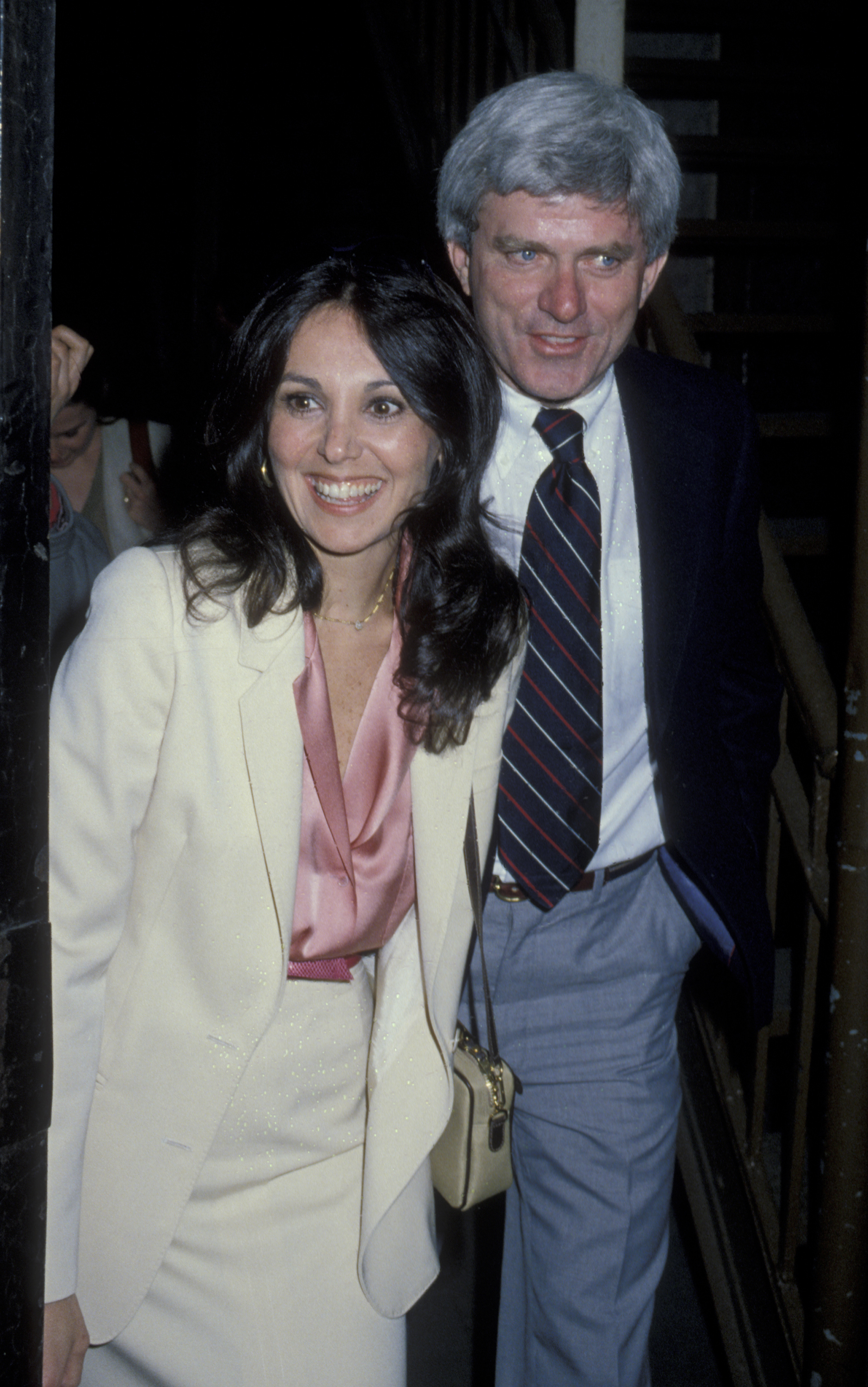 Marlo Thomas and Phil Donahue at the opening night of "The Goodbye People" in New York City, 1979 | Source: Getty Images