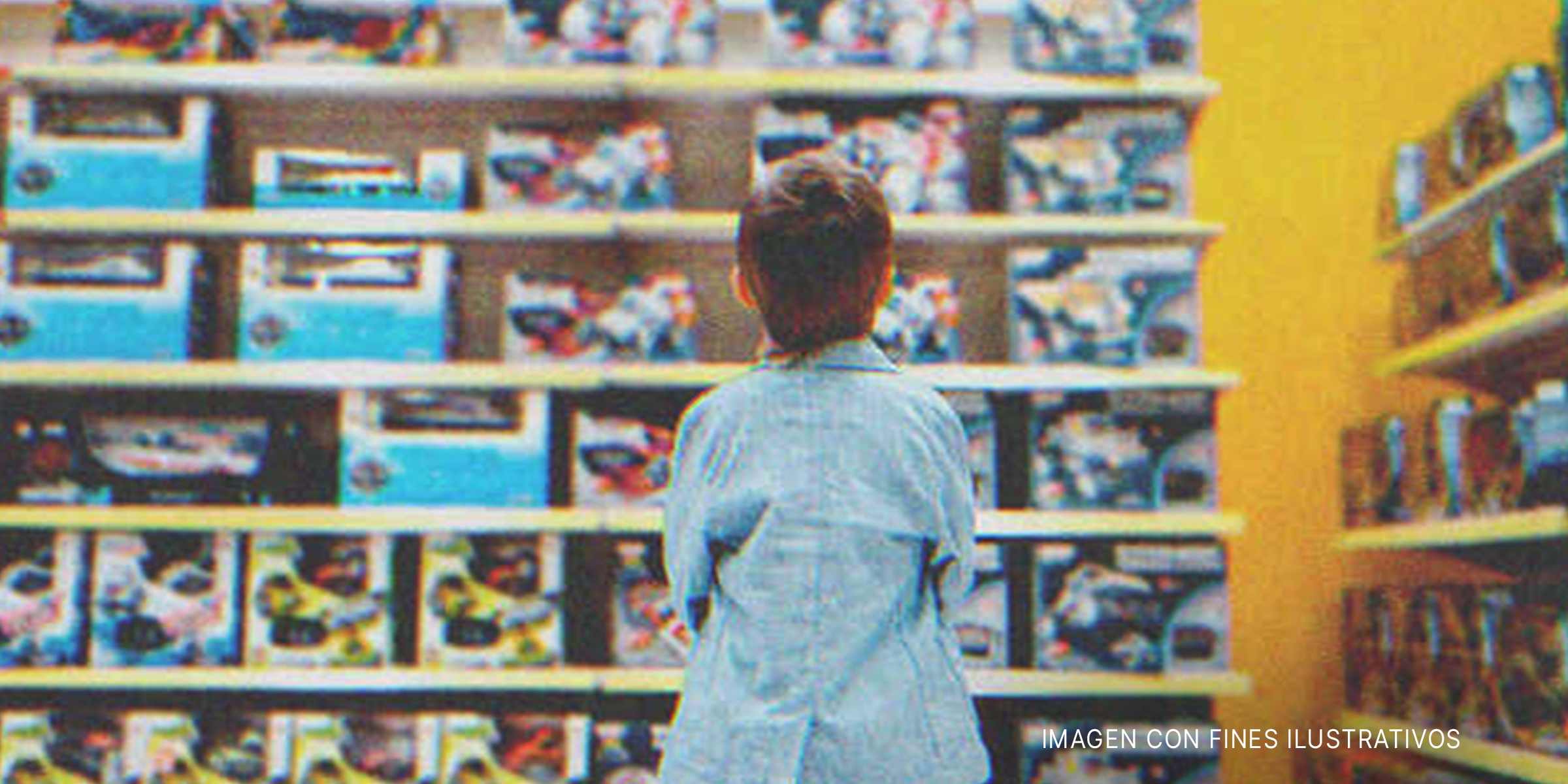 Niño en una juguetería. | Foto: Shutterstock