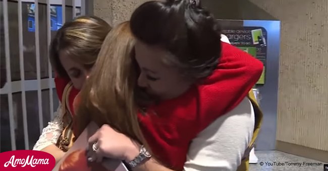 Sisters reunite with long-lost mother after 43 years apart