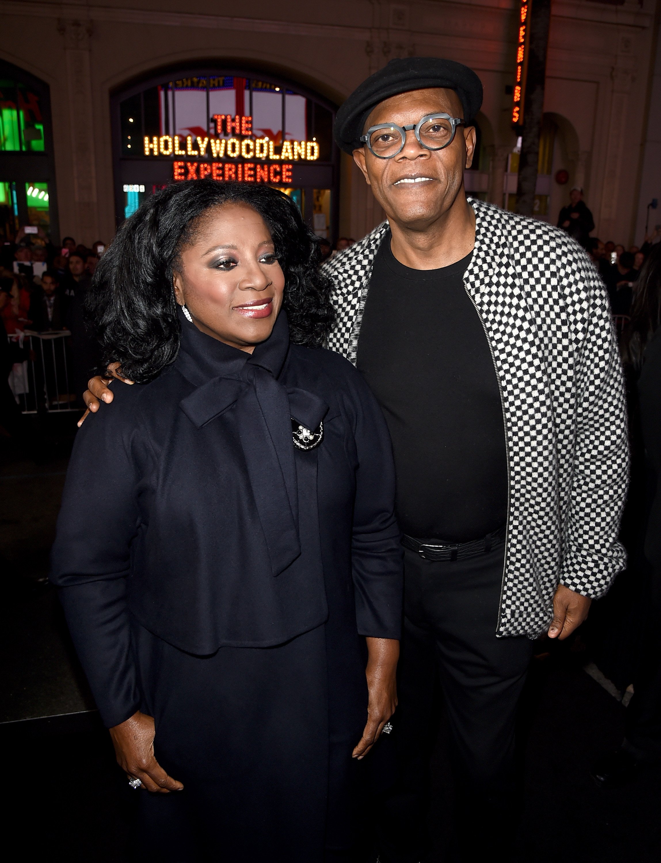 Samuel L. Jackson and LaTanya Richardson arrive at the premiere of Paramount Pictures' "xXx: Return of Xander Cage" at the Chinese Theatre on January 19, 2017, in Los Angeles, California. | Source: Getty Images