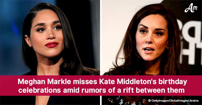 Meghan Markle misses Kate Middleton's birthday celebrations amid rumors of a rift between them