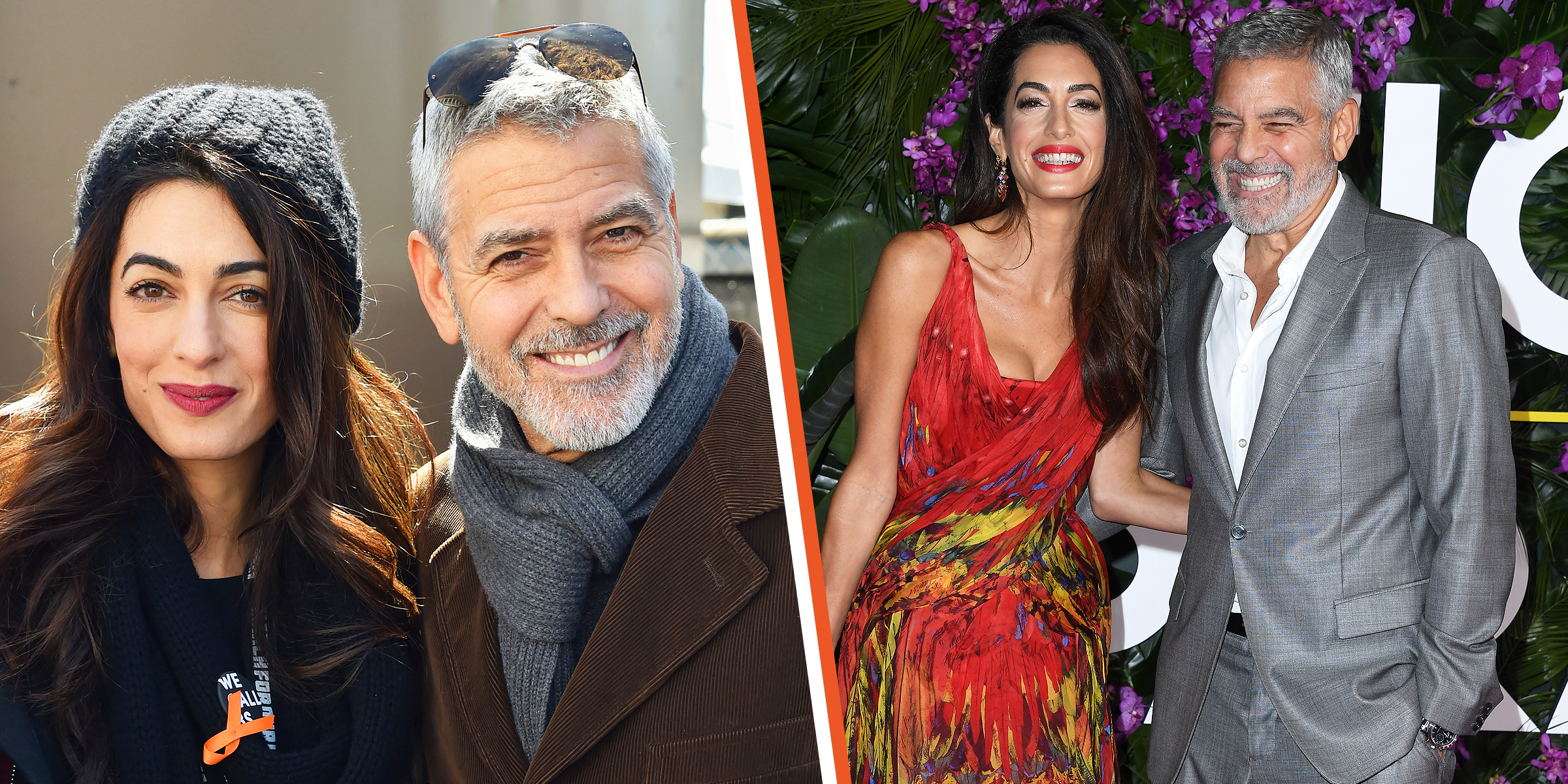 Amal Clooney und George Clooney | Quelle: Getty Images
