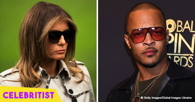 Melania Trump's spokeswoman calls for T.I. boycott over video featuring First Lady look-alike