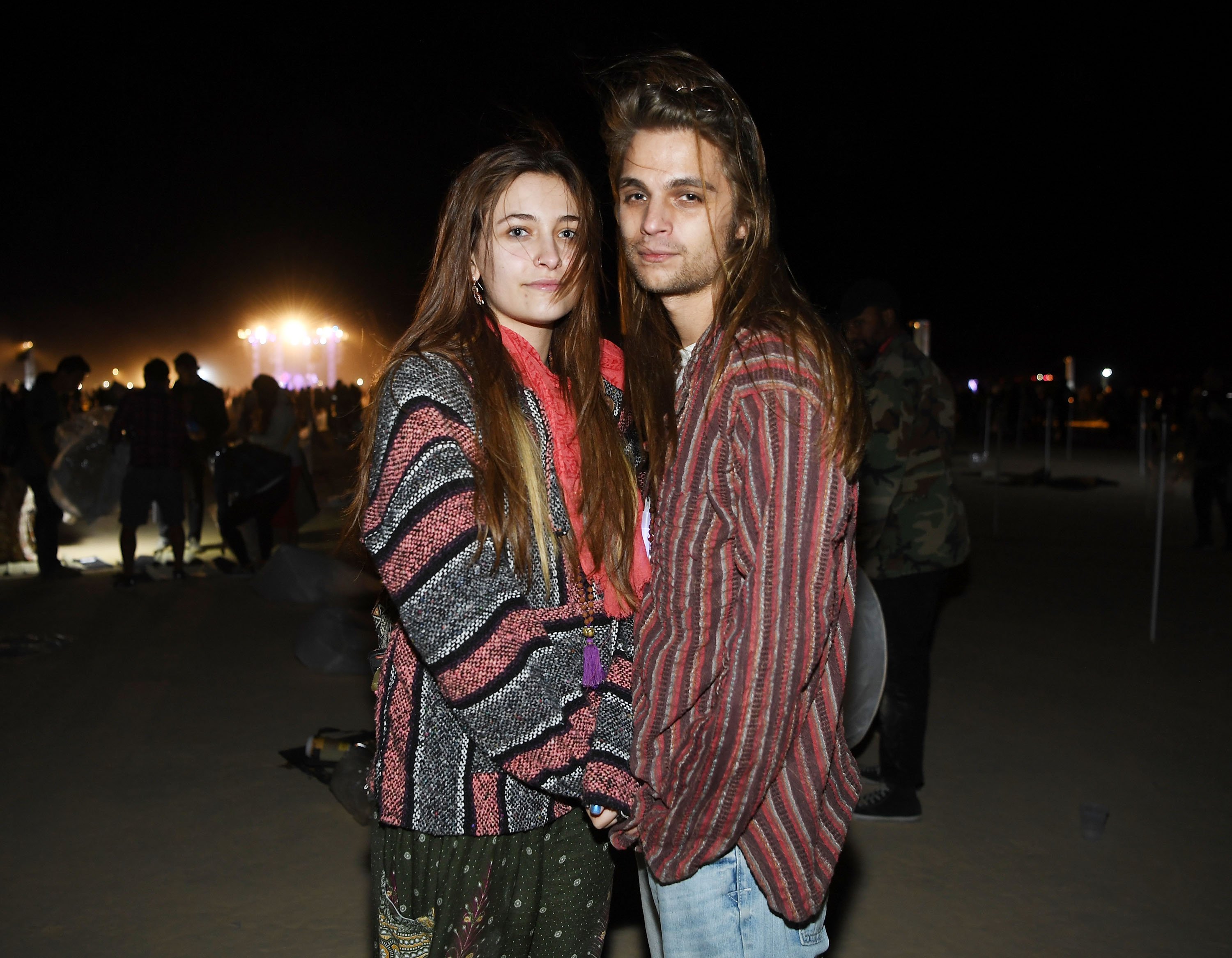 Paris Jackson and her boyfriend Gabriel Glenn attend Rise Lantern festival | Photo: Getty Images