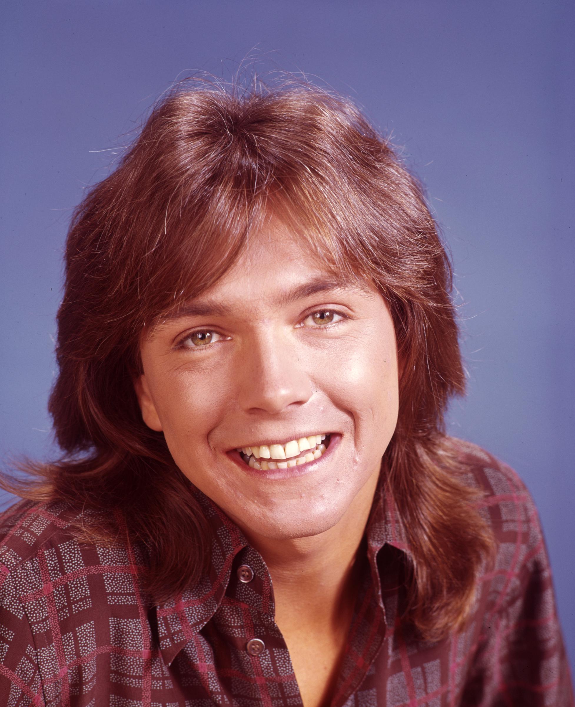 David Cassidy photographed for "The Partridge Family" in 1973. | Source: Getty Images