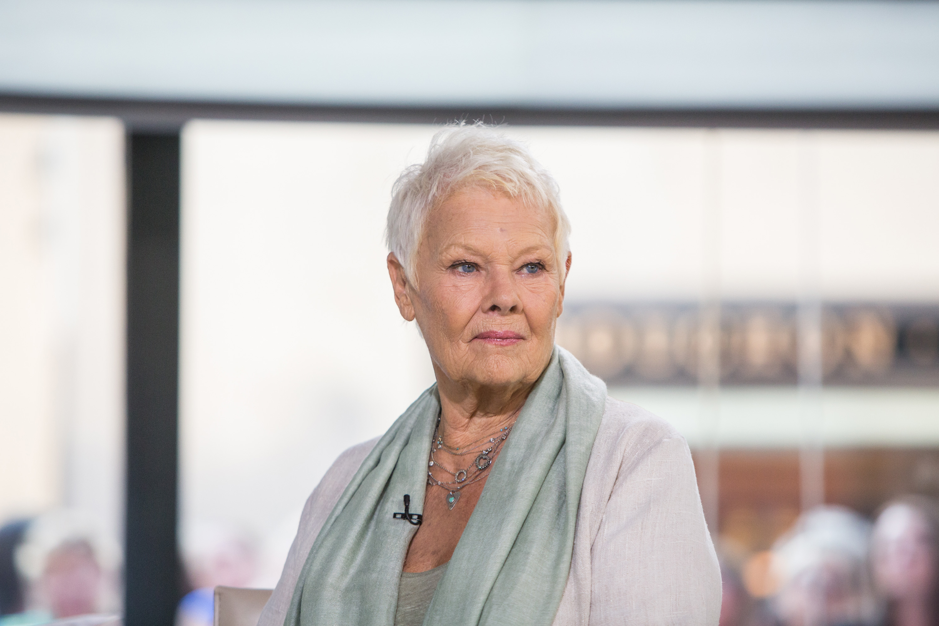 Judi Dench on "TODAY" on September 15, 2017. | Source: Getty Images