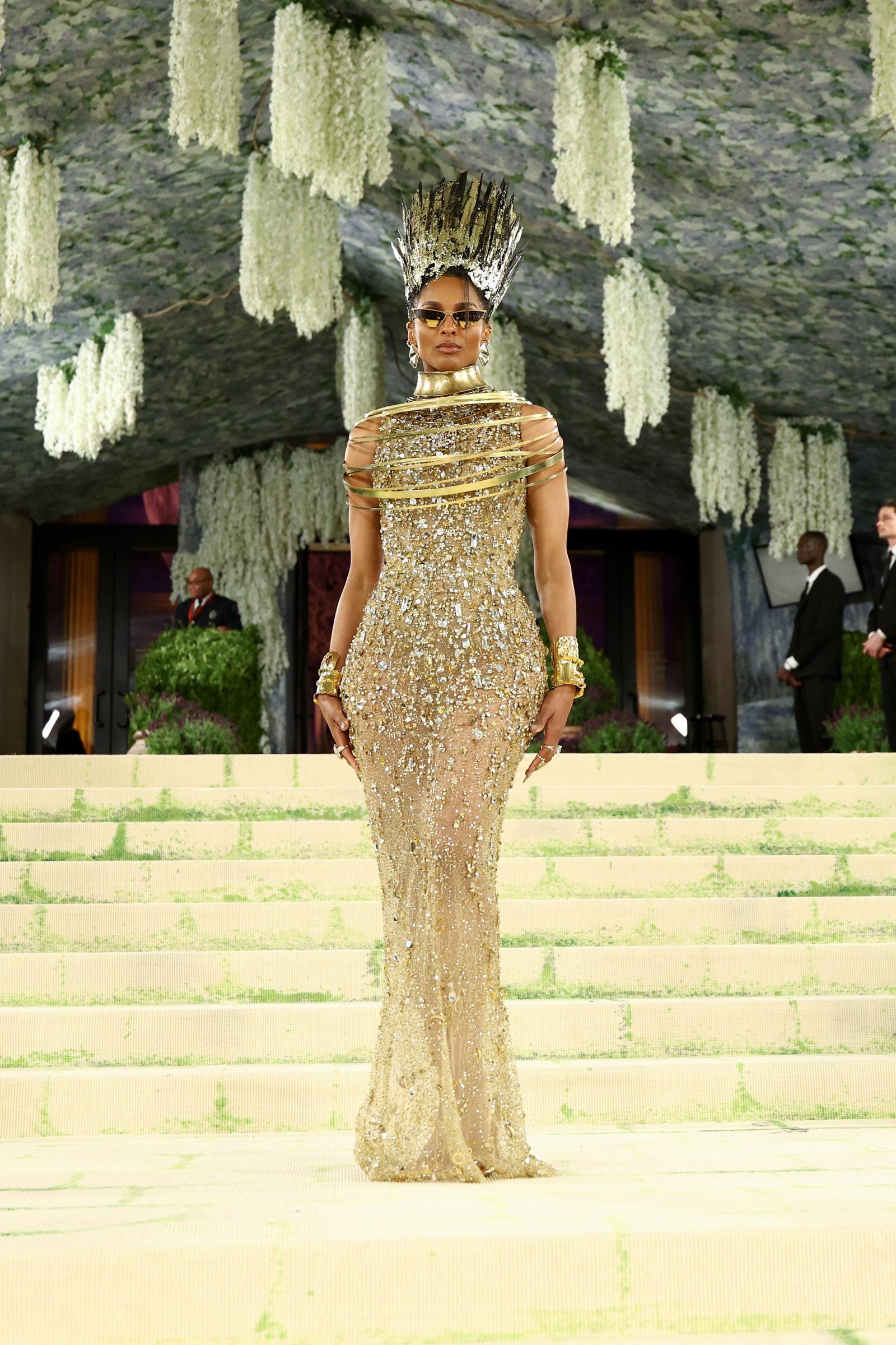 Ciara poses at the 2026 Met Gala | Source: Getty Images
