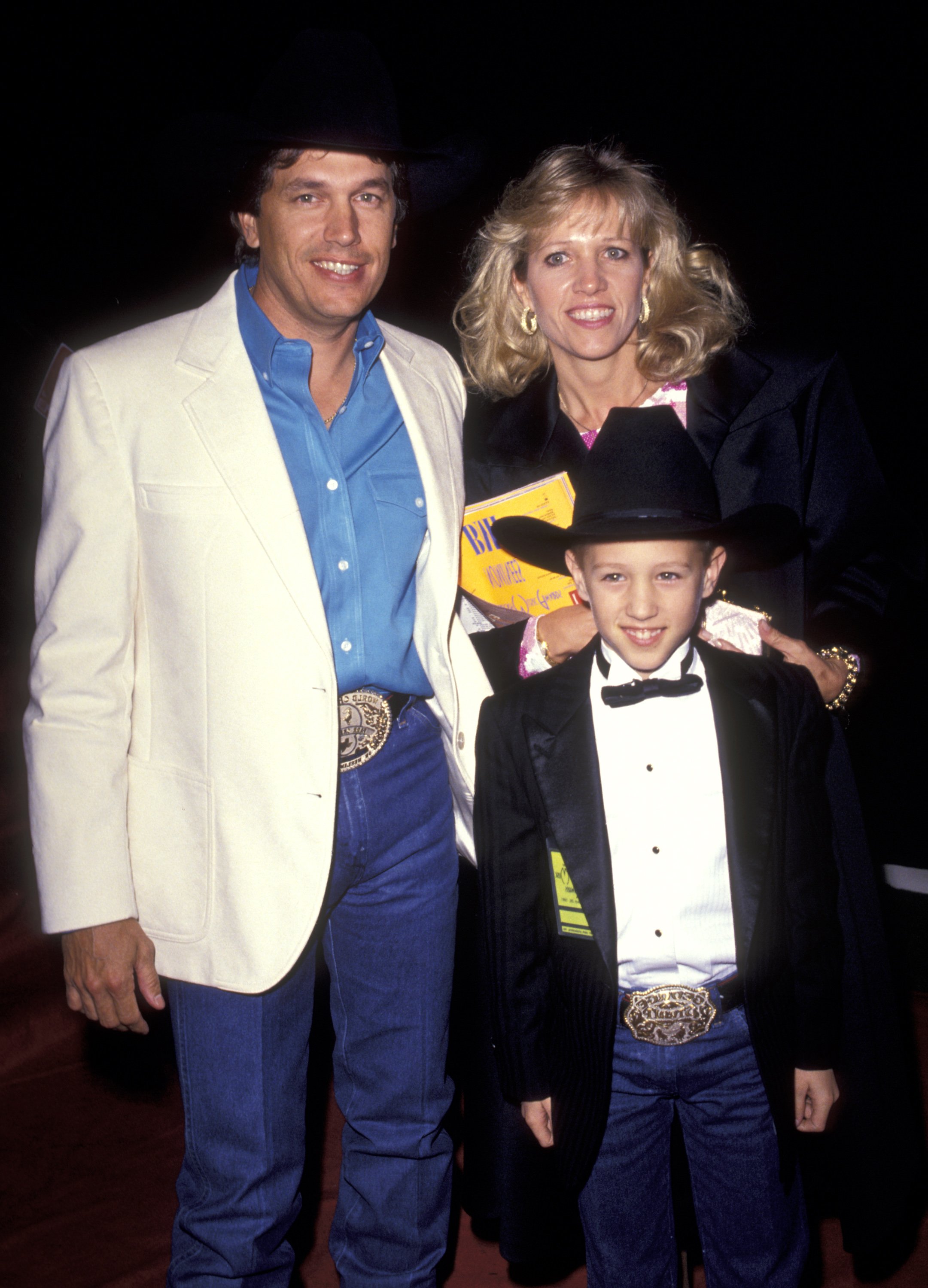 George Strait, Norma Strait and George Strait, Jr. at the 18th Annual American Music Awards | Source: Getty Images 