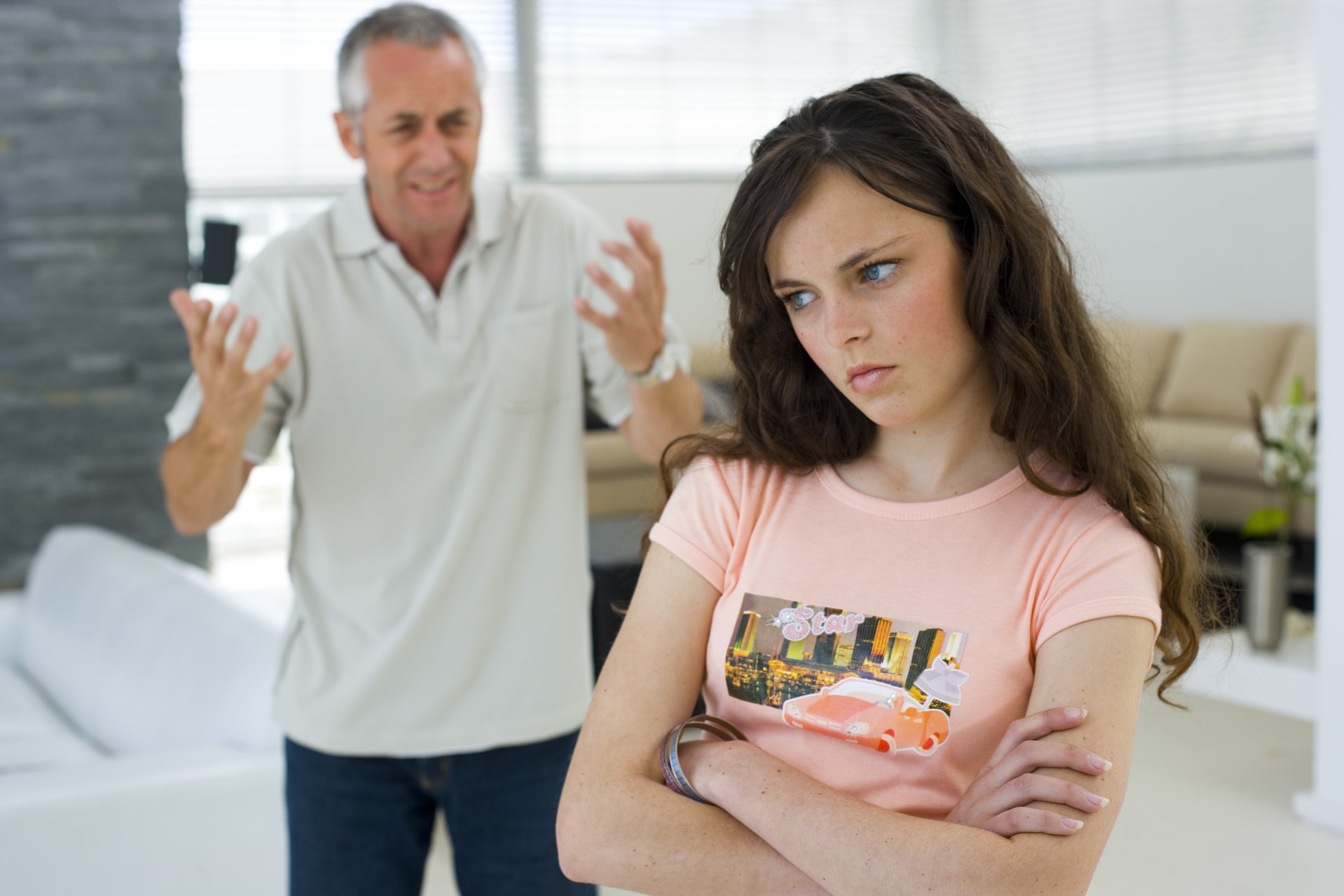 Father and daughter in a heated argument | Photo: Getty Images