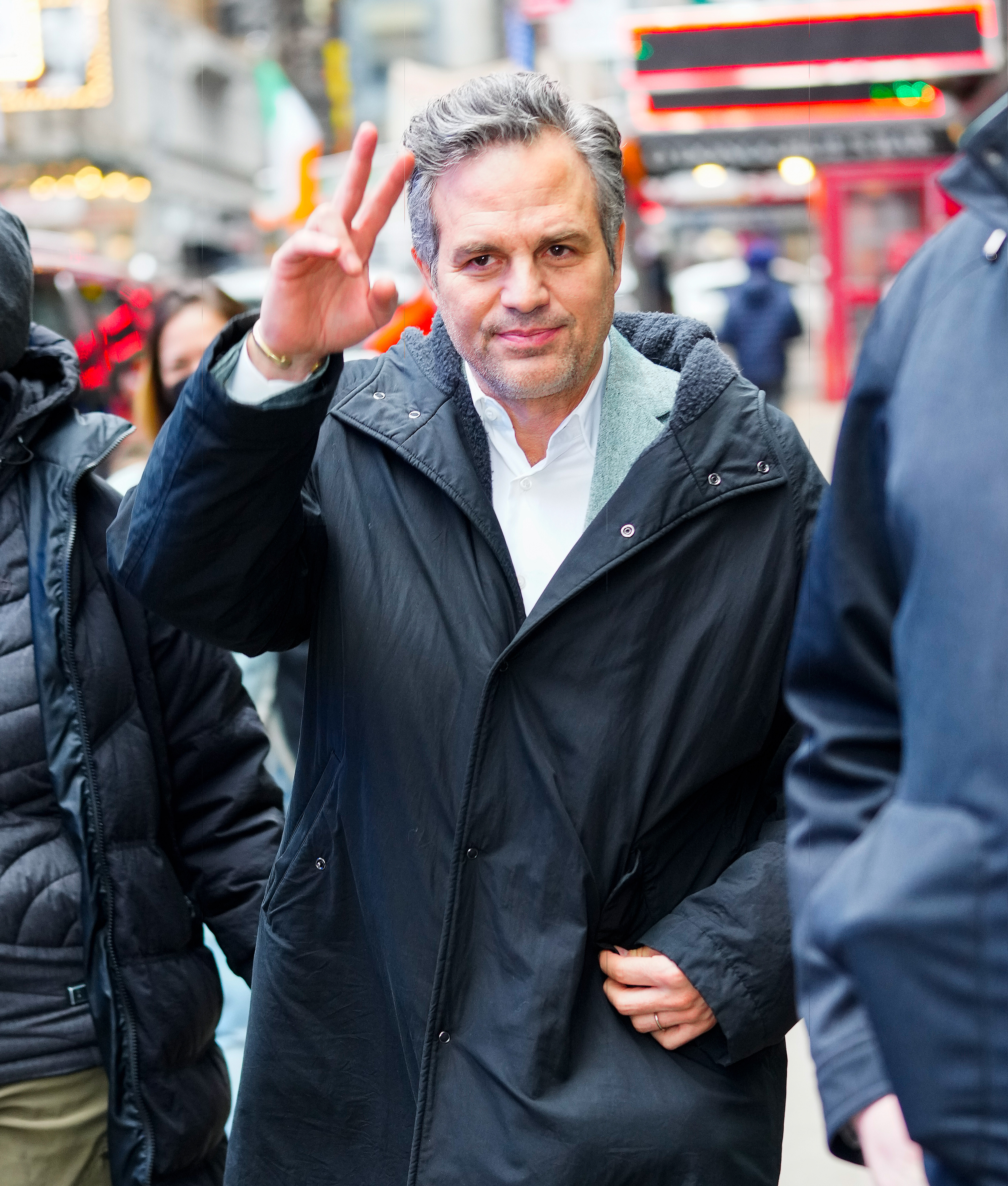 Mark Ruffalo spotted in New York City on March 1, 2022 | Source: Getty Images