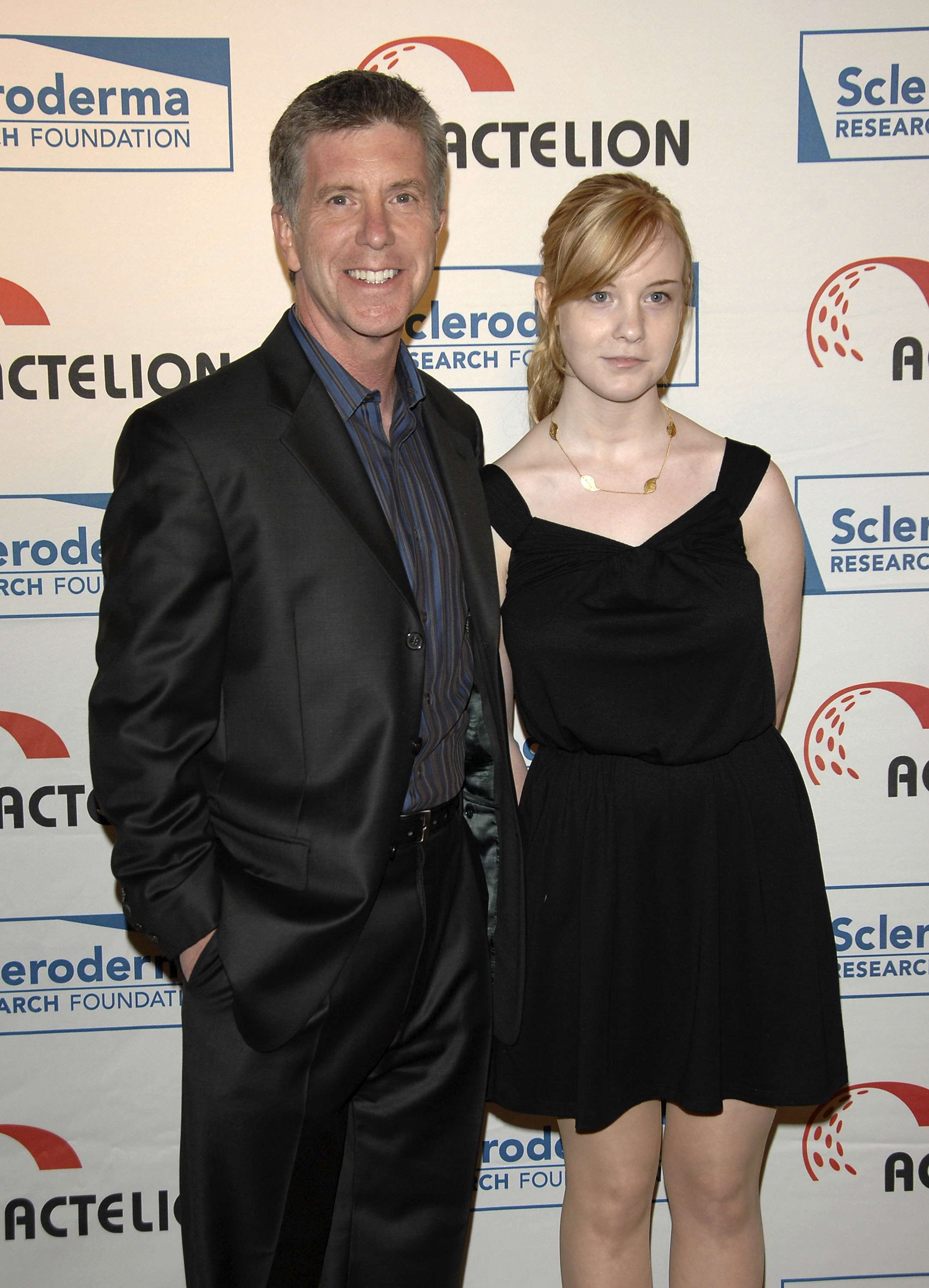 Tom Bergeron and Jessica Bergeron attend the "Cool Comedy - Hot Cuisine" Benefit Gala at the Four Seasons Beverly Wilshire on April 16, 2008, in Beverly HIlls, California. | Source: Getty Images