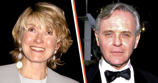 Martha Stewart during The CORO Foundation Honors Meredith Brokaw at Tavern on the Green  [left], Anthony Hopkins during 65th Annual Academy Awards [right] | Photo: Getty Images