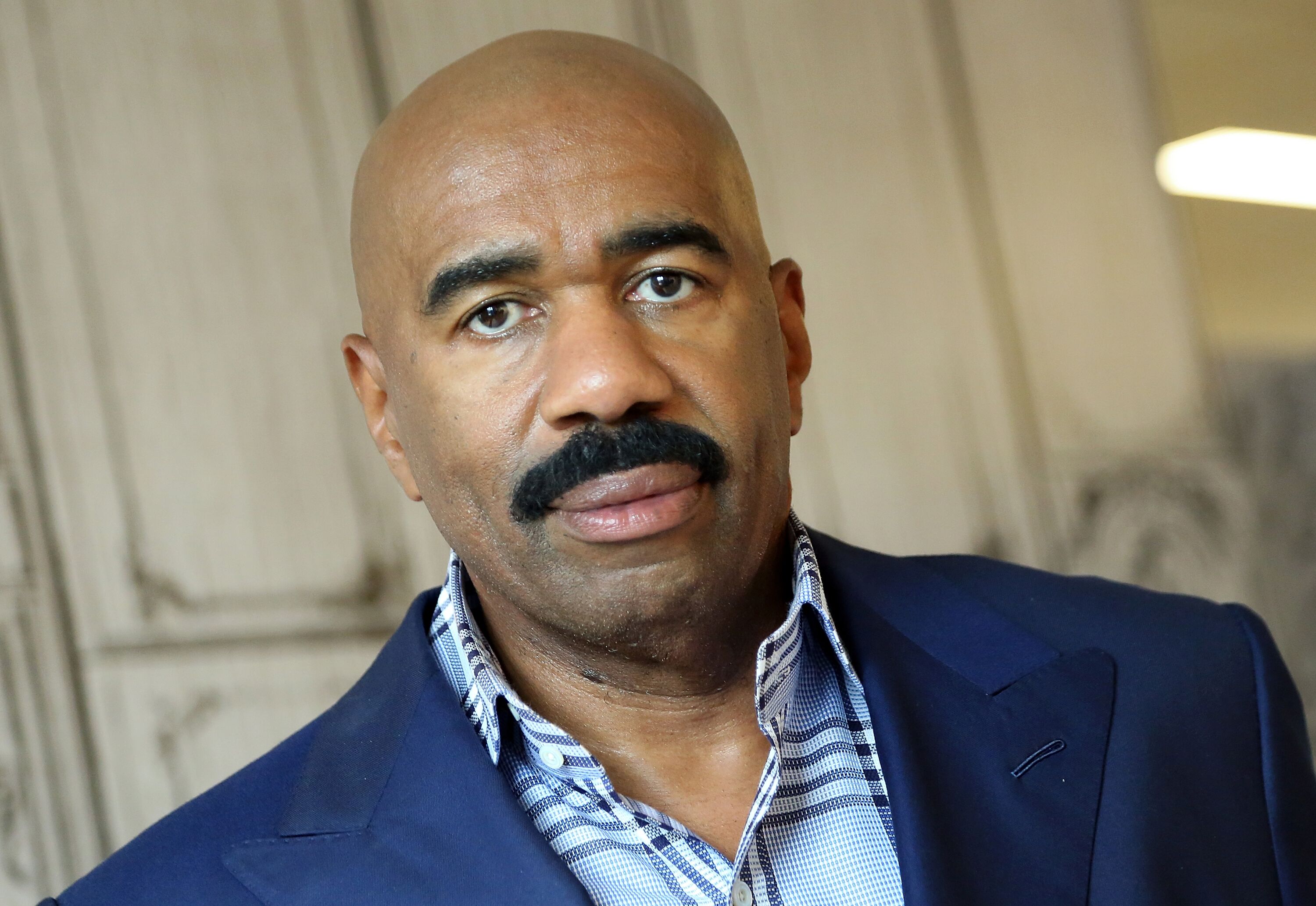 Comedian and TV Personality Steve Harvey attends AOL BUILD Speaker Series: Steve Harvey at AOL Studios In New York on September 4, 2015 in New York City | Photo: Getty Images