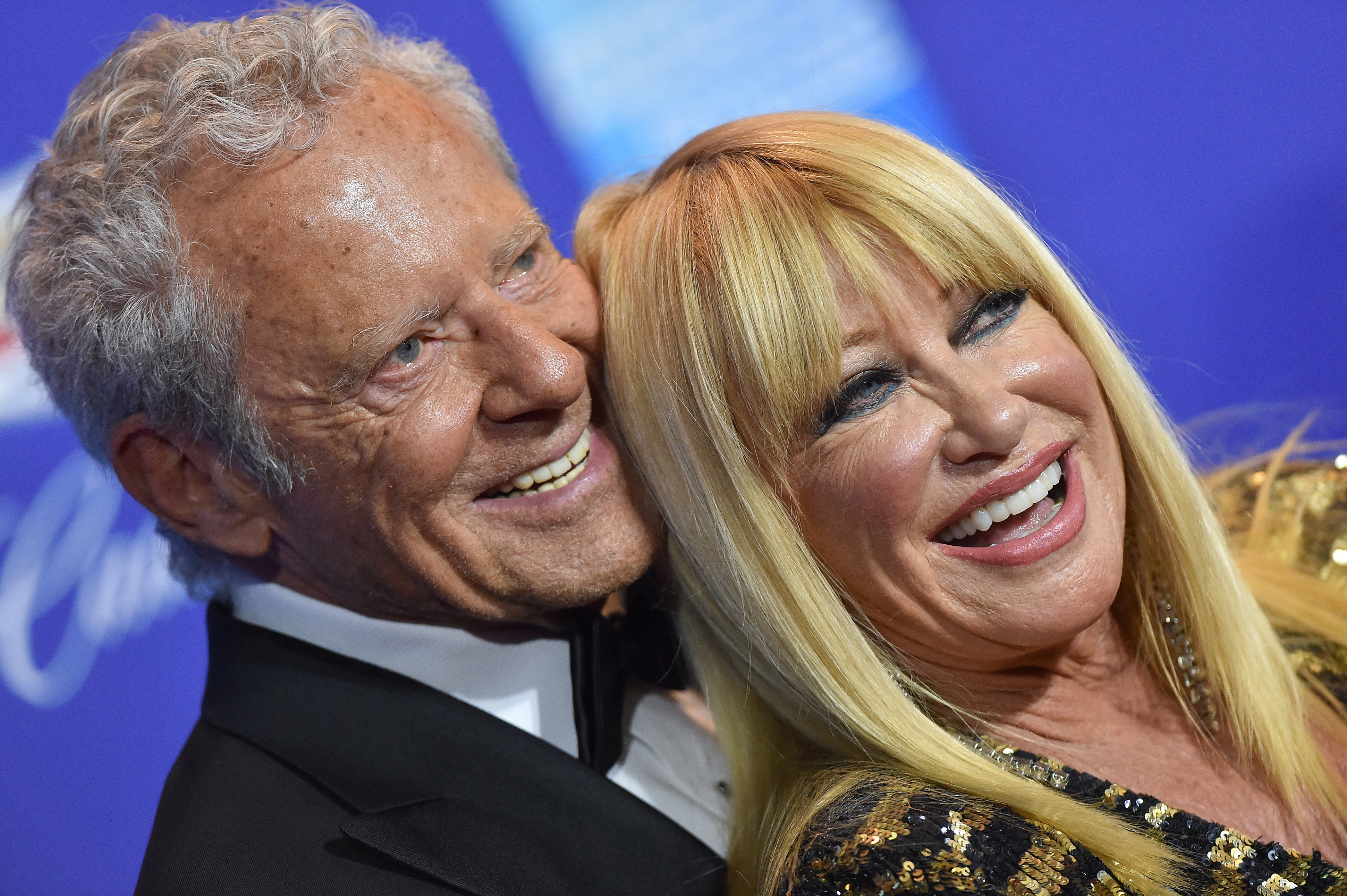 Alan Hamel and Suzanne Somers attend the Carousel of Hope Ball - VVIP Reception at The Beverly Hilton Hotel in Beverly Hills, California, on October 6, 2018 | Source: Getty Images