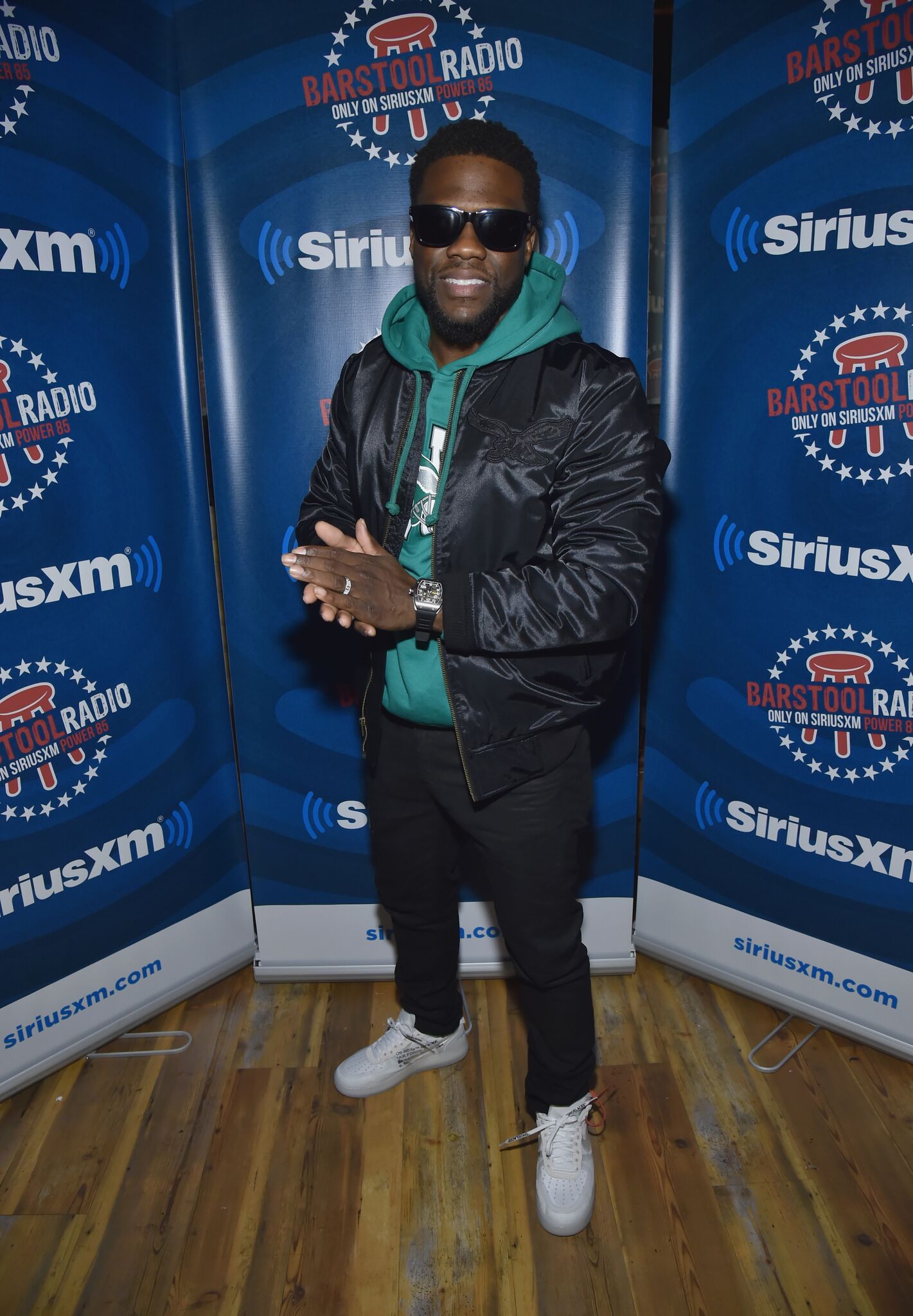 Kevin Hart attends Kevin Hart Live on Barstool Radio on SiriusXM at Super Bowl LII on February 2, 2018 in Minneapolis, Minnesota. l Getty Images