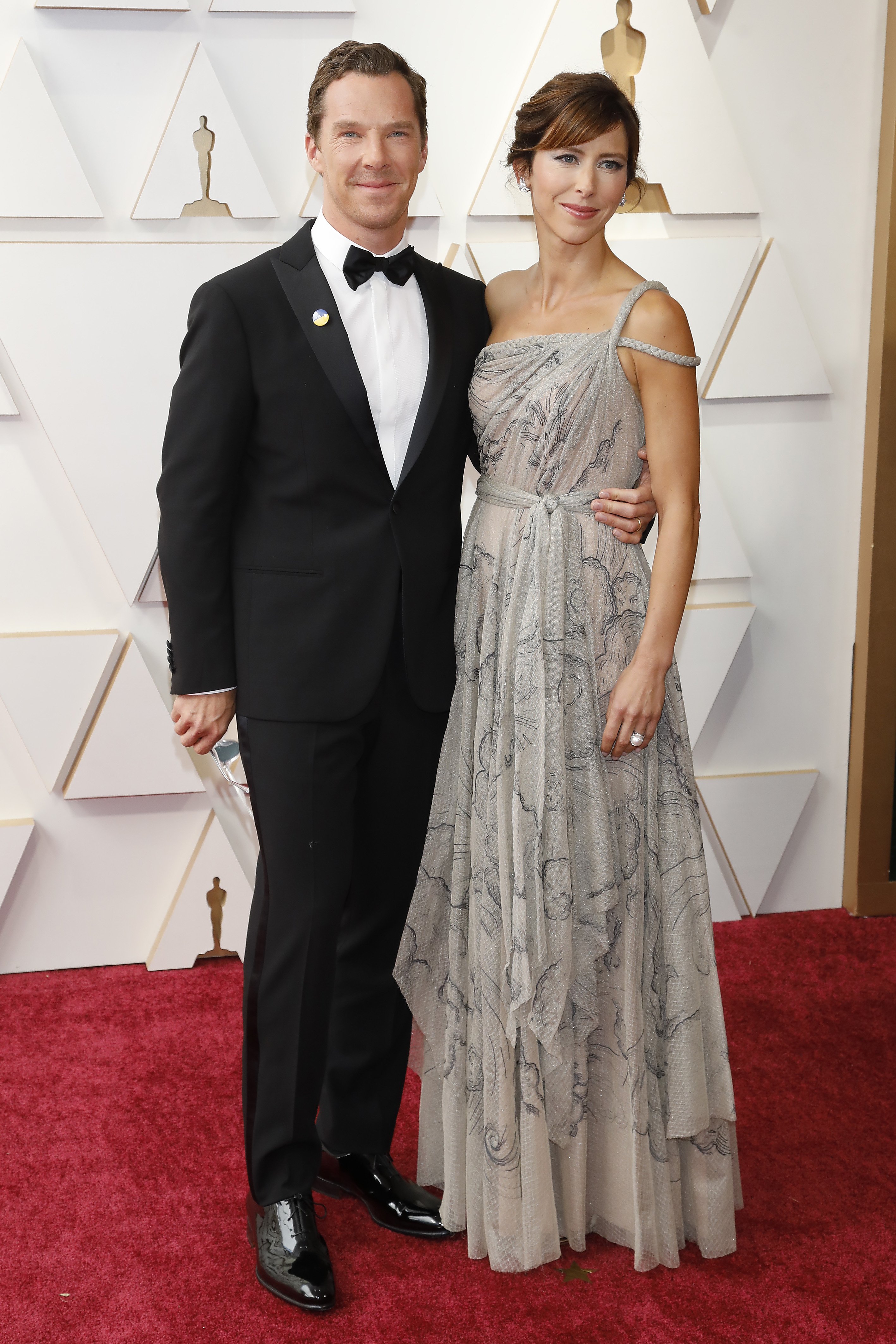Benedict Cumberbatch and his wife Sophie Turner attend the 94th Academy Awards at the Dolby Theater on March 27, 2022, in Los Angeles, California. | Source: Getty Images
