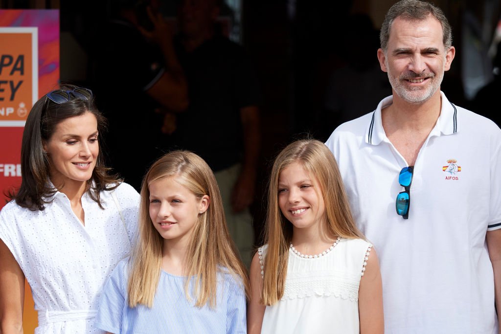 La Reina Letizia de España, Princesa Leonor, Princesa Sofía y el Rey Felipe VI.| Fuente: Getty Images La Reina Letizia de España, Princesa Leonor, Princesa Sofía y el Rey Felipe VI.| Fuente: Getty Images