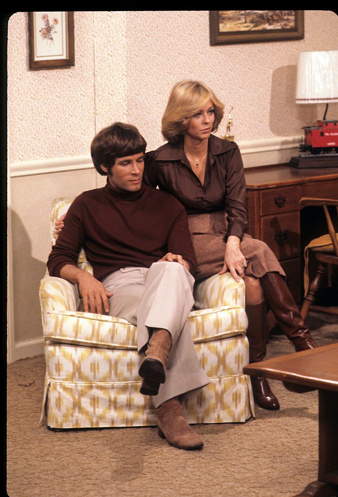 Actors Don Grady and Tina Cole attend a Thanksgiving Reunion with "The Patridge Family" & "My Three Sons" special on November 25, 1977. | Photo: Getty Images