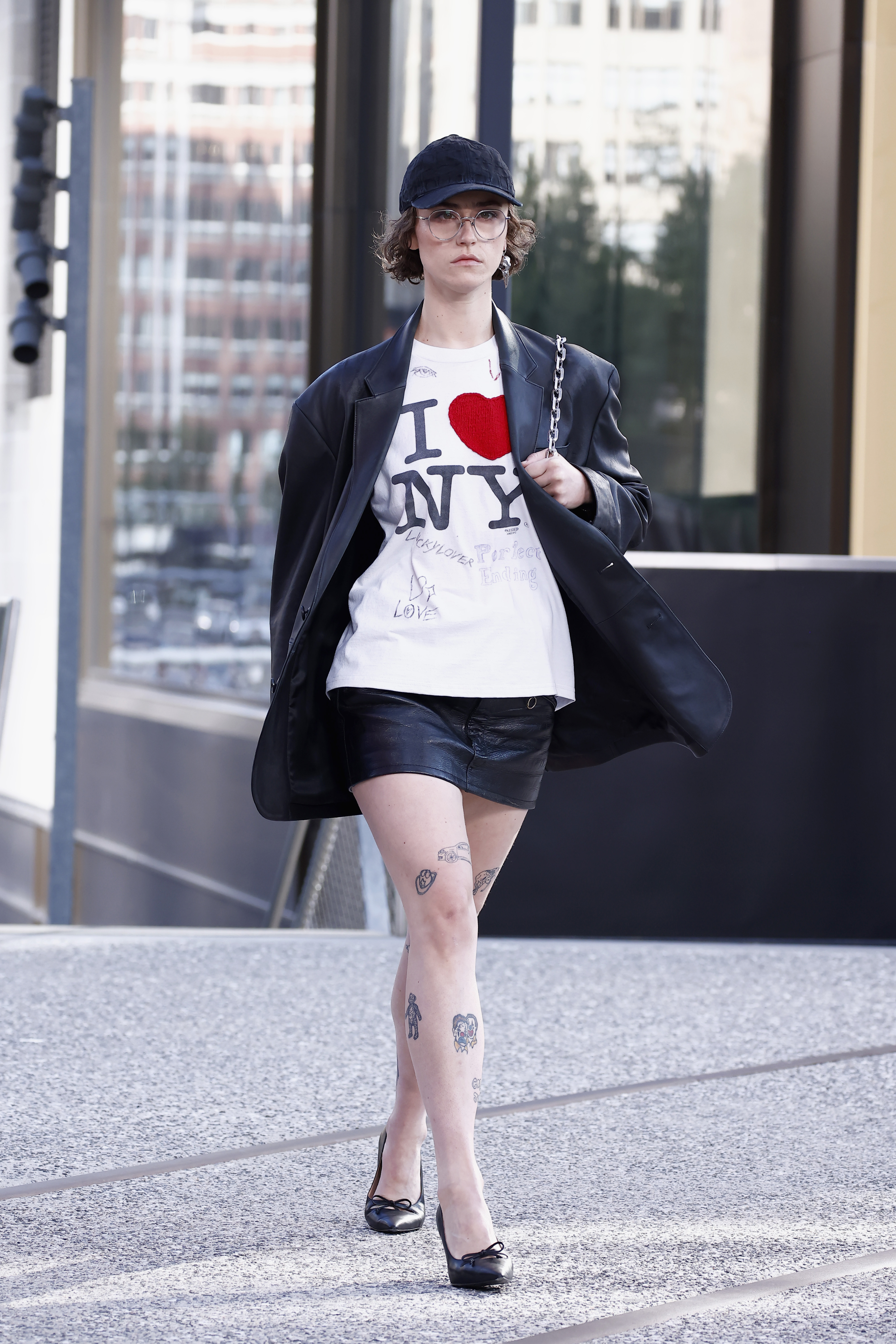 Ella Emhoff walks the runway at the Coach fashion show on September 9, 2024, in New York City. | Source: Getty Images