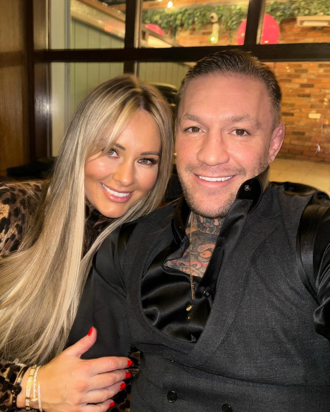 Dee Devlin and Conor McGregor from a post dated February 17, 2024. | Source: Instagram/thenotoriousmma