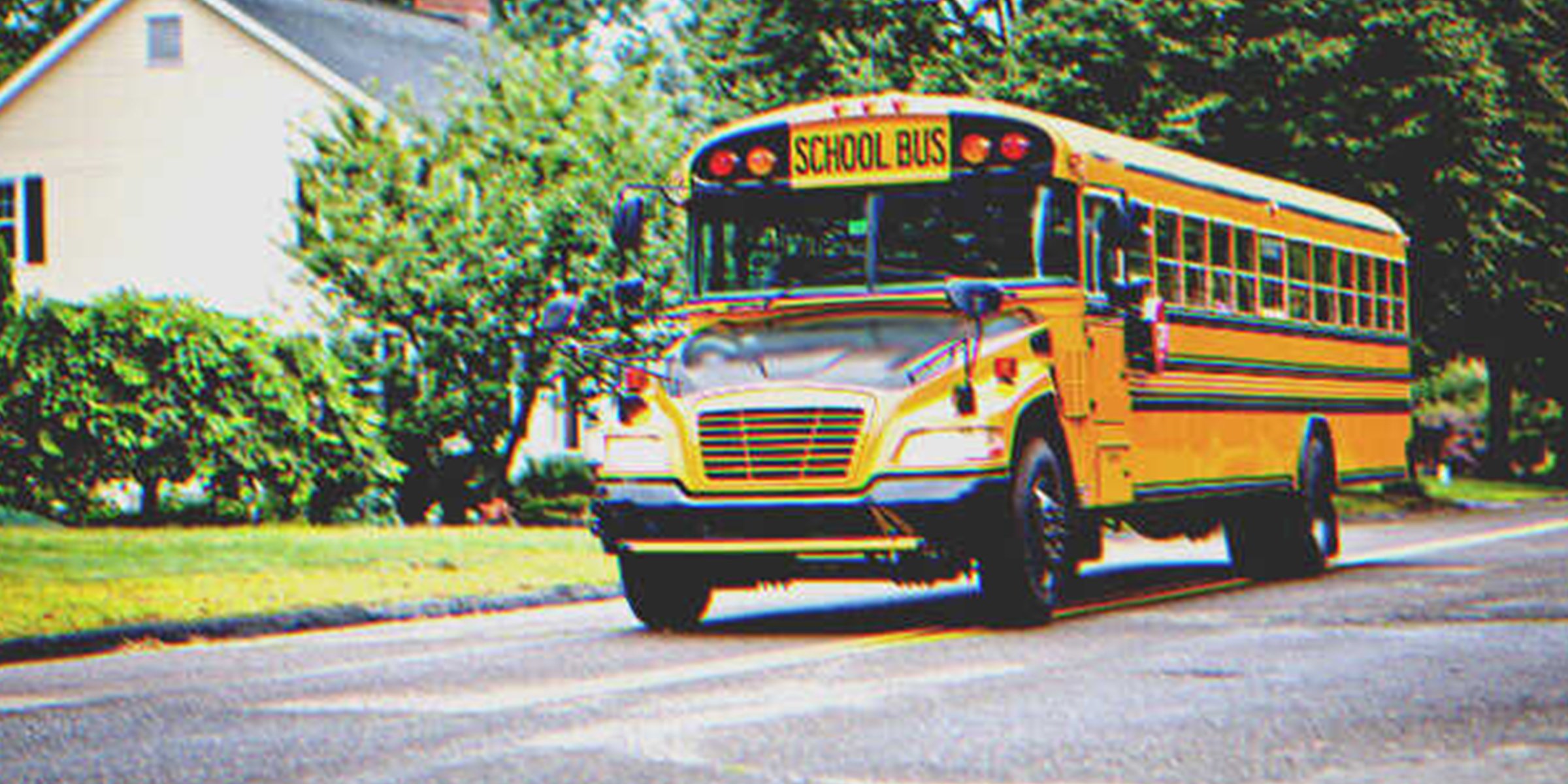 A school bus on the street | Source: Shutterstock