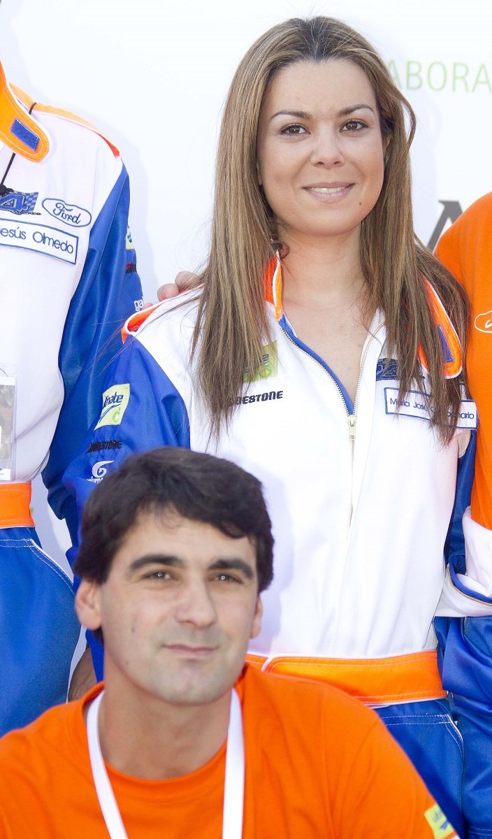 María José Campanario y Jesulín de Ubrique en una carrera a beneficio en Madrid, 2011. | Foto: Getty Images