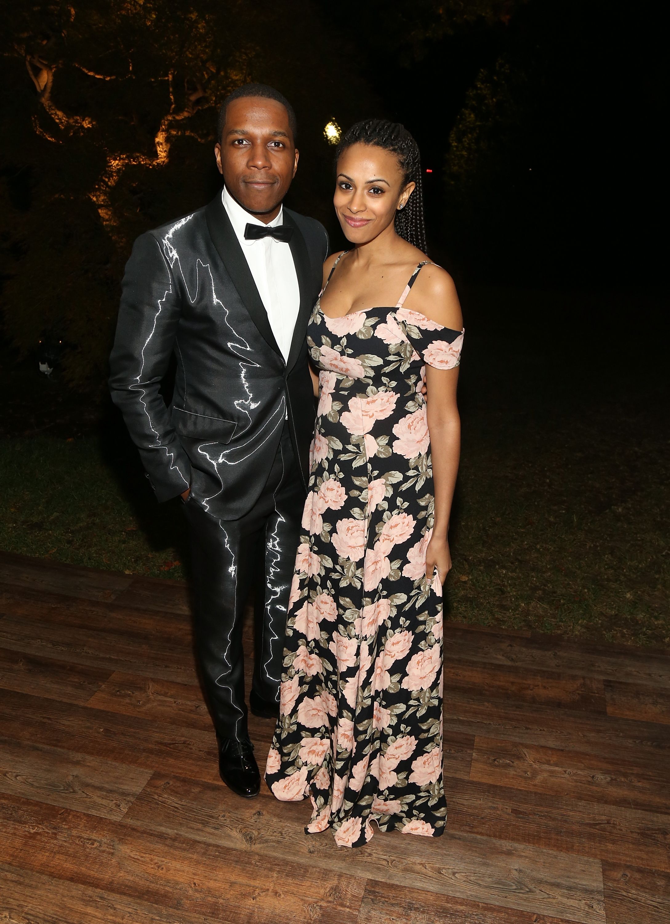 Leslie Odom Jr. and Nicolette Robinson during BET's "An Obama Celebration" at The White House on October 21, 2016 in Washington, DC. | Source: Getty Images