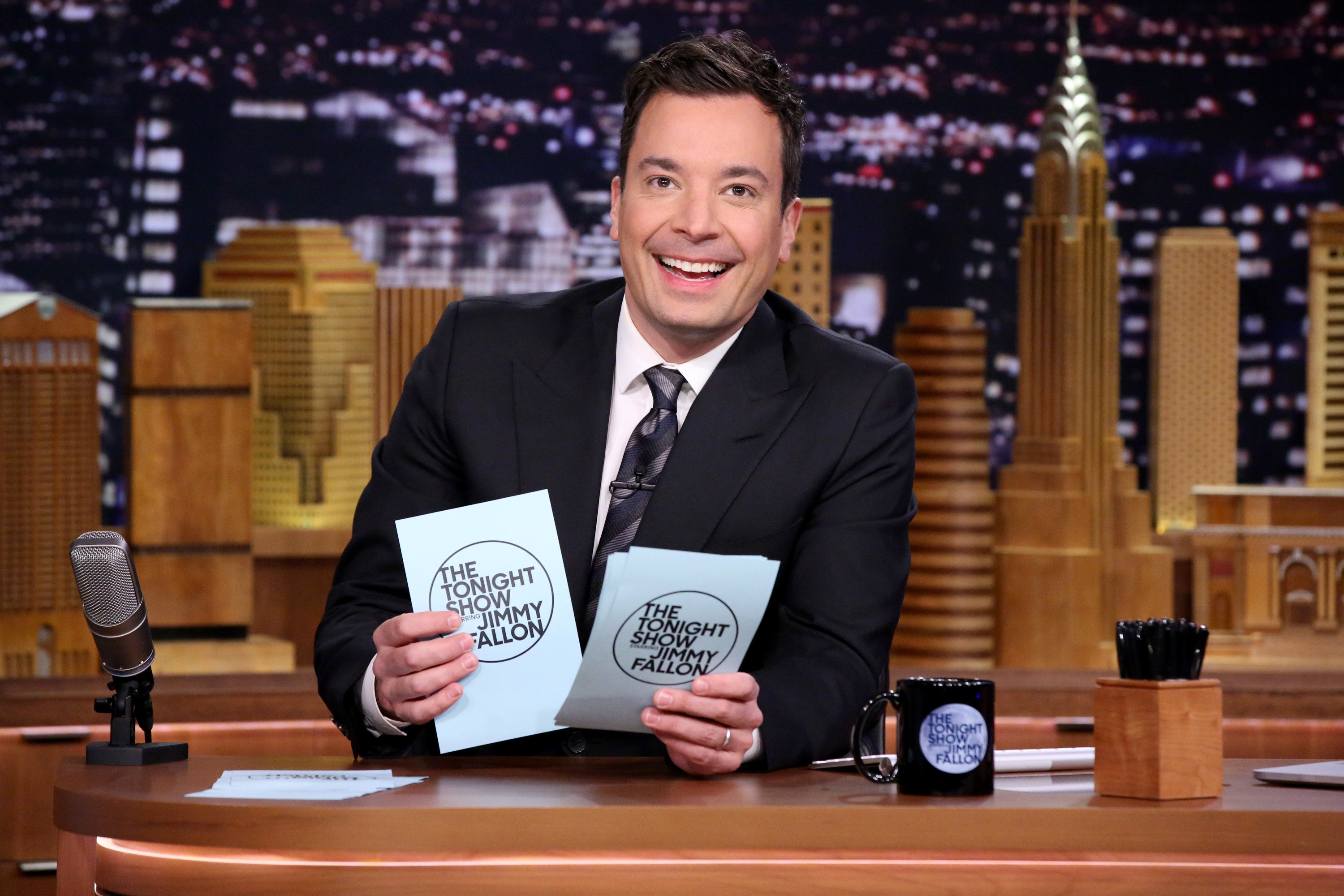 Jimmy Fallon on February 26, 2015 | Source: Getty Images