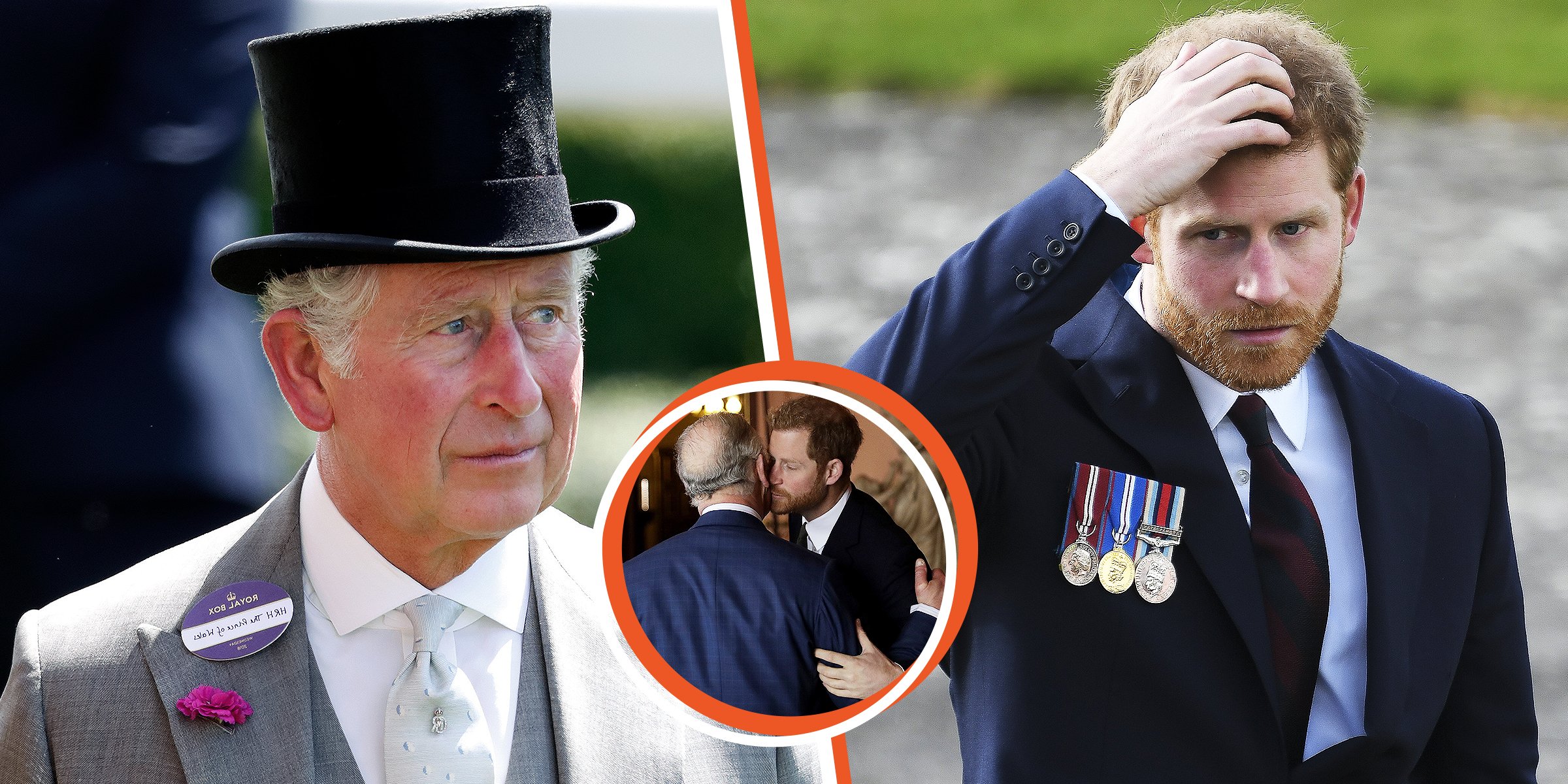 Prince Harry and King Charles III. | Source: Getty Images 