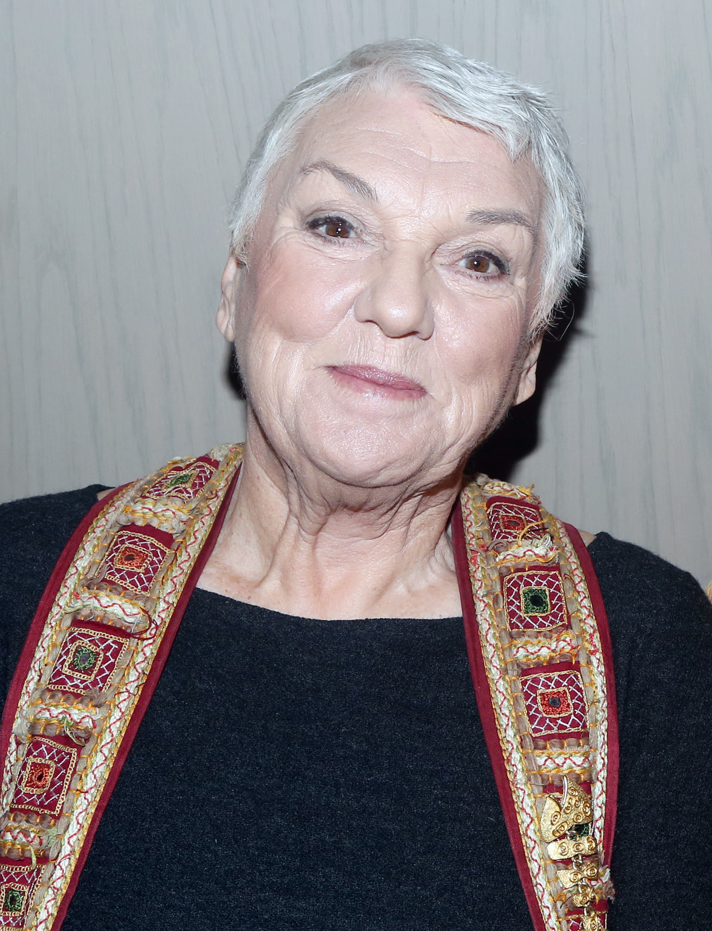 Tyne Daly at a photo call for the revival of the Roundabout Theatre Company production of play "Doubt: A Parable" at The Knickerbocker Hotel on January 10, 2024 in New York City. | Source: Getty Images