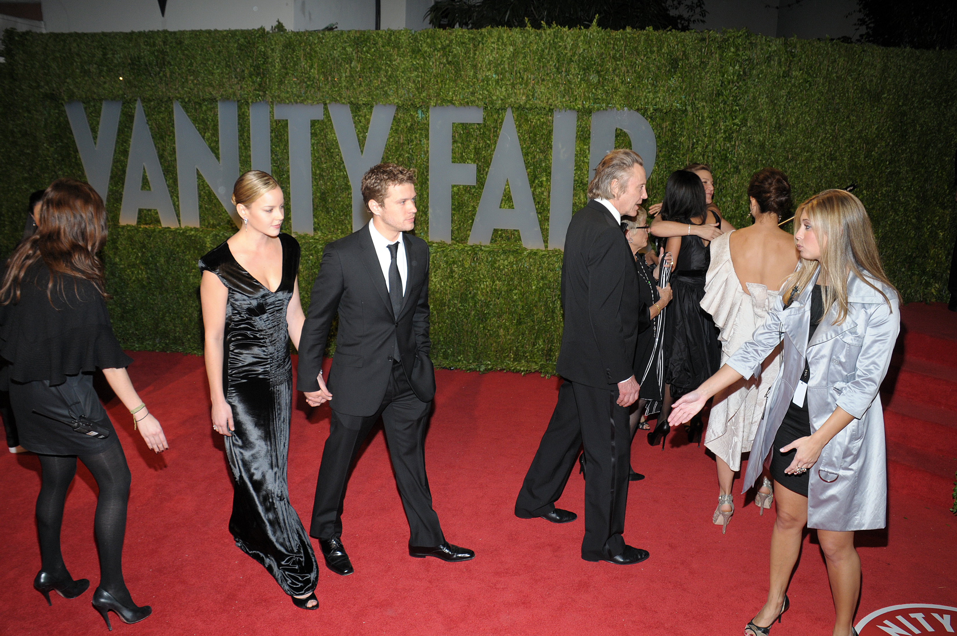 Abbie Cornish and Ryan Phillippe at the Vanity Fair Oscars Party in the Sunset Tower Hotel, in West Hollywood, on February 22, 2009. | Source: Getty Images