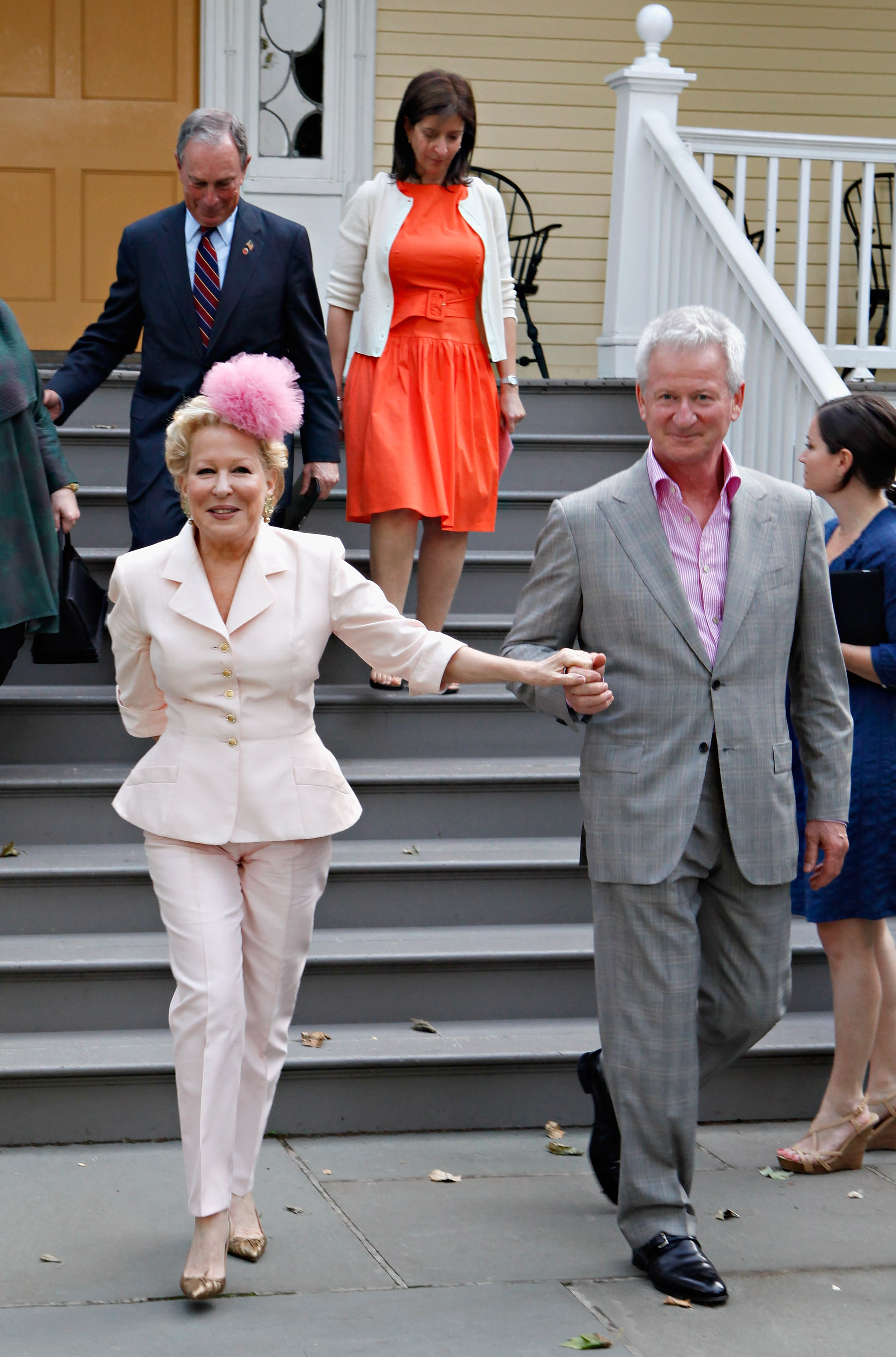 Bette Midler and her husband Martin von Haselberg attend the 2012 Doris C. Freedman Award Ceremony at Gracie Mansion on May 16, 2012 in New York City. | Source: Getty Images