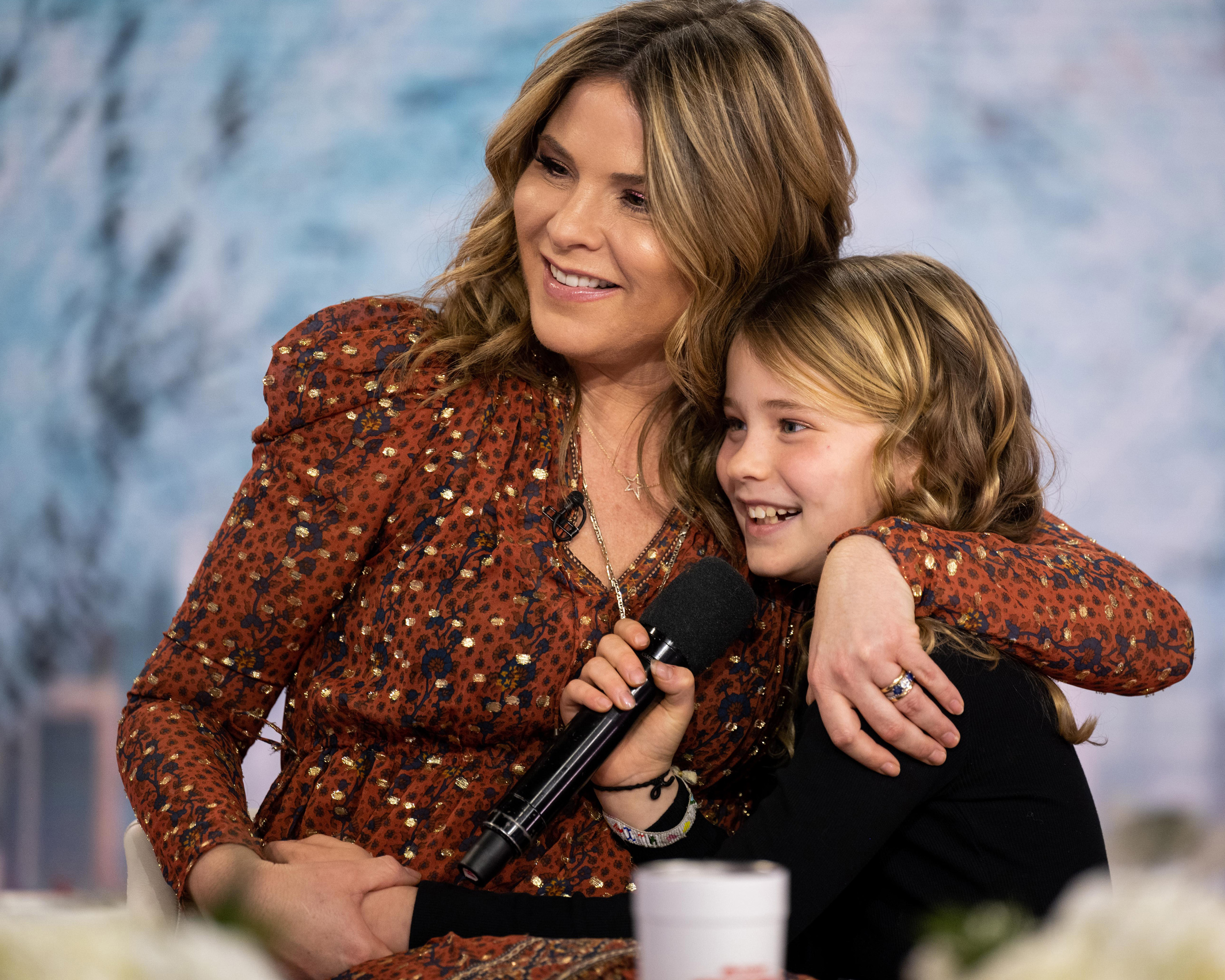 Jenna Bush Hager and Mila Hager on "Today" on December 20, 2022 | Source: Getty Images