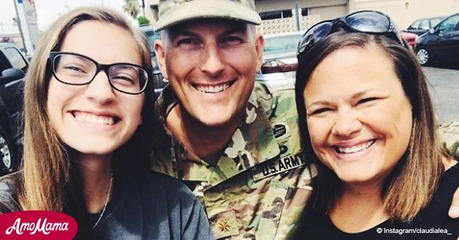 Soldier dad surprised his daughter at her graduation with surprise homecoming