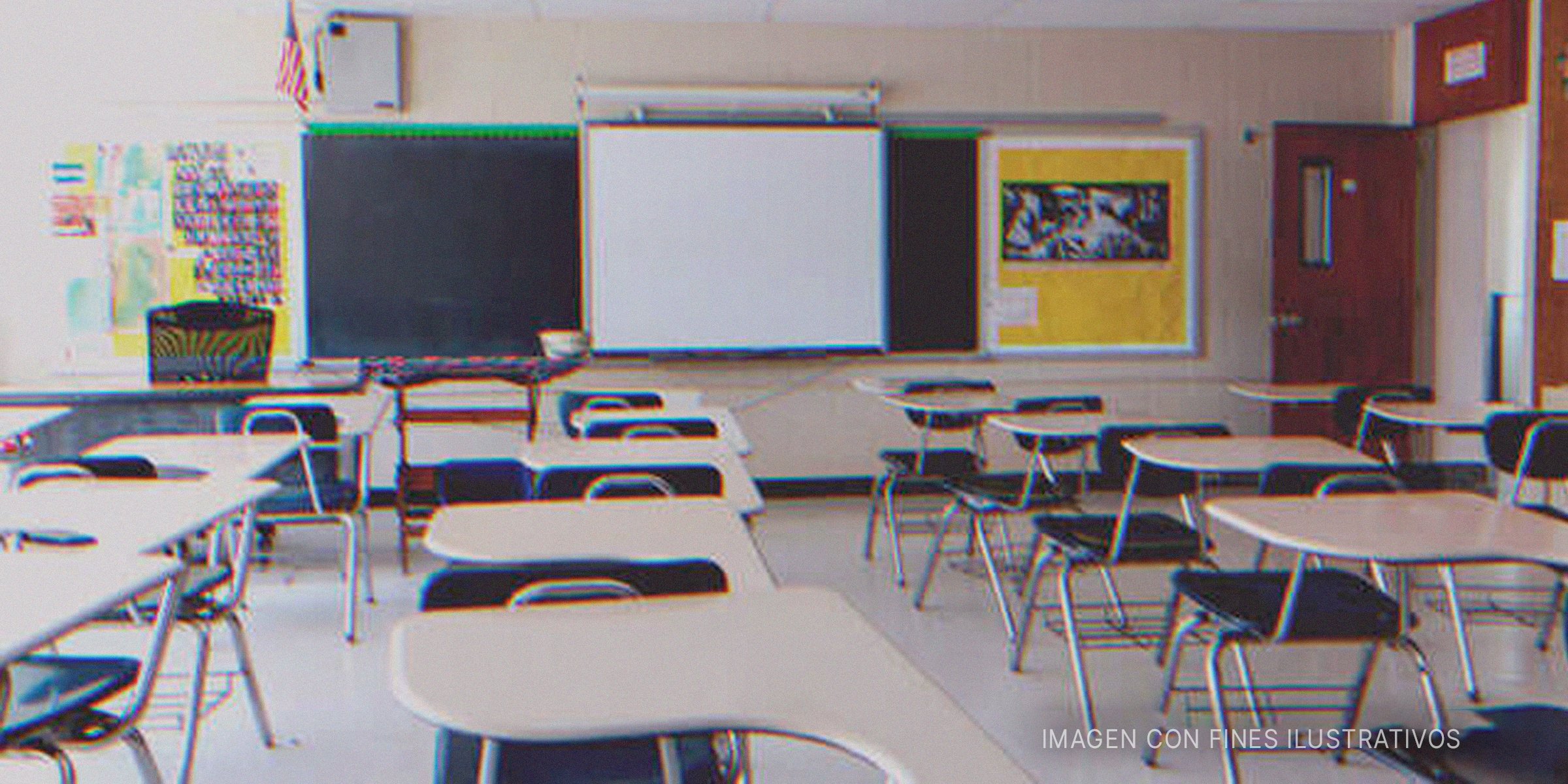 Un aula vacía. | Foto: Shutterstock